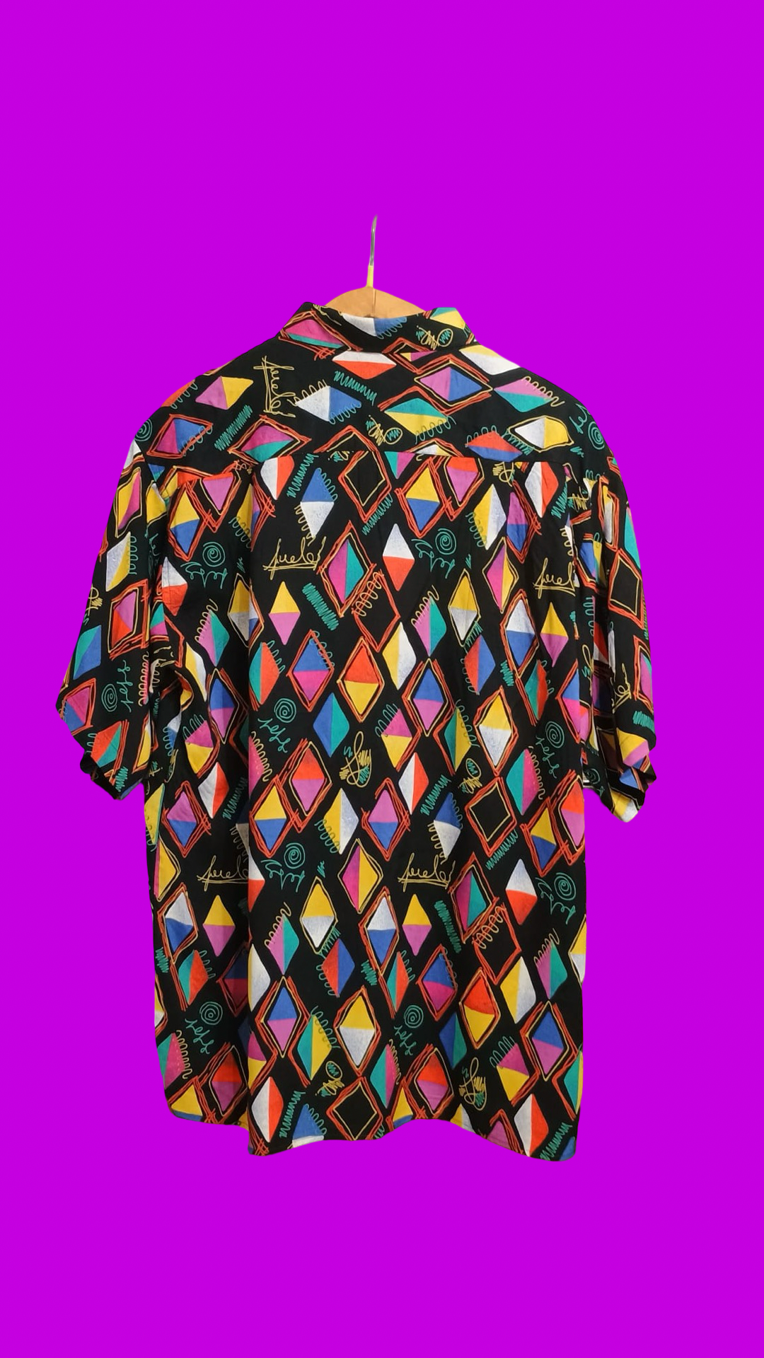 Vintage Multicolor Fantasy 90's Shirt Unisex Size L