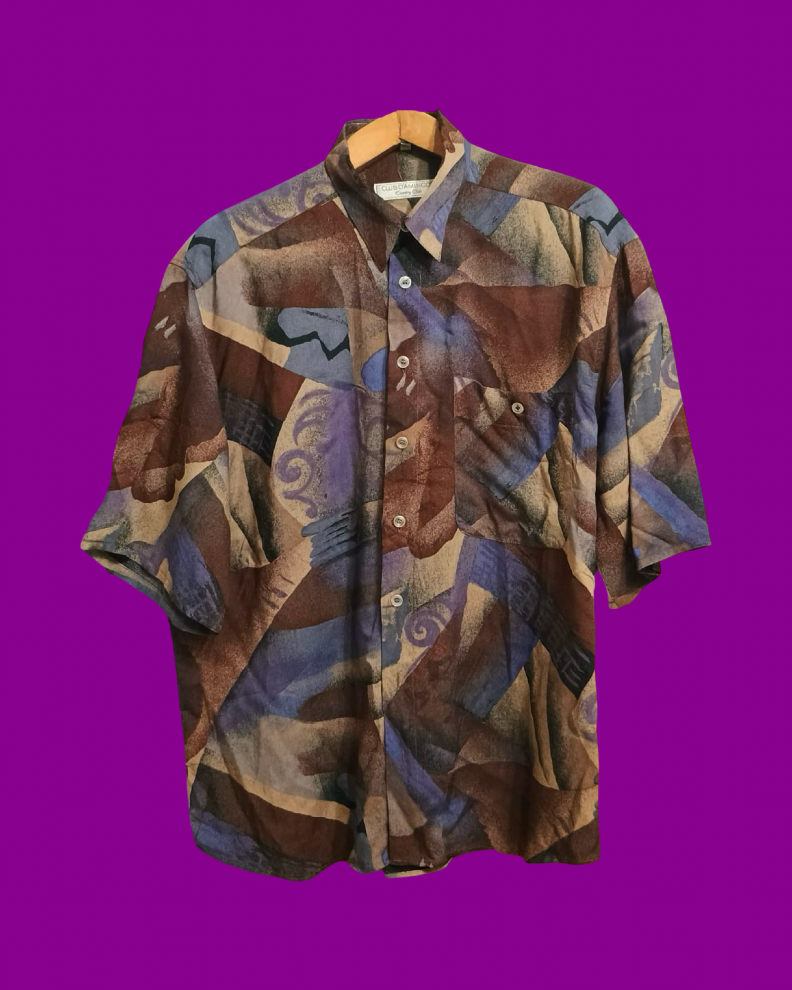 Vintage Multicolor Fantasy 90's Shirt Unisex Size L