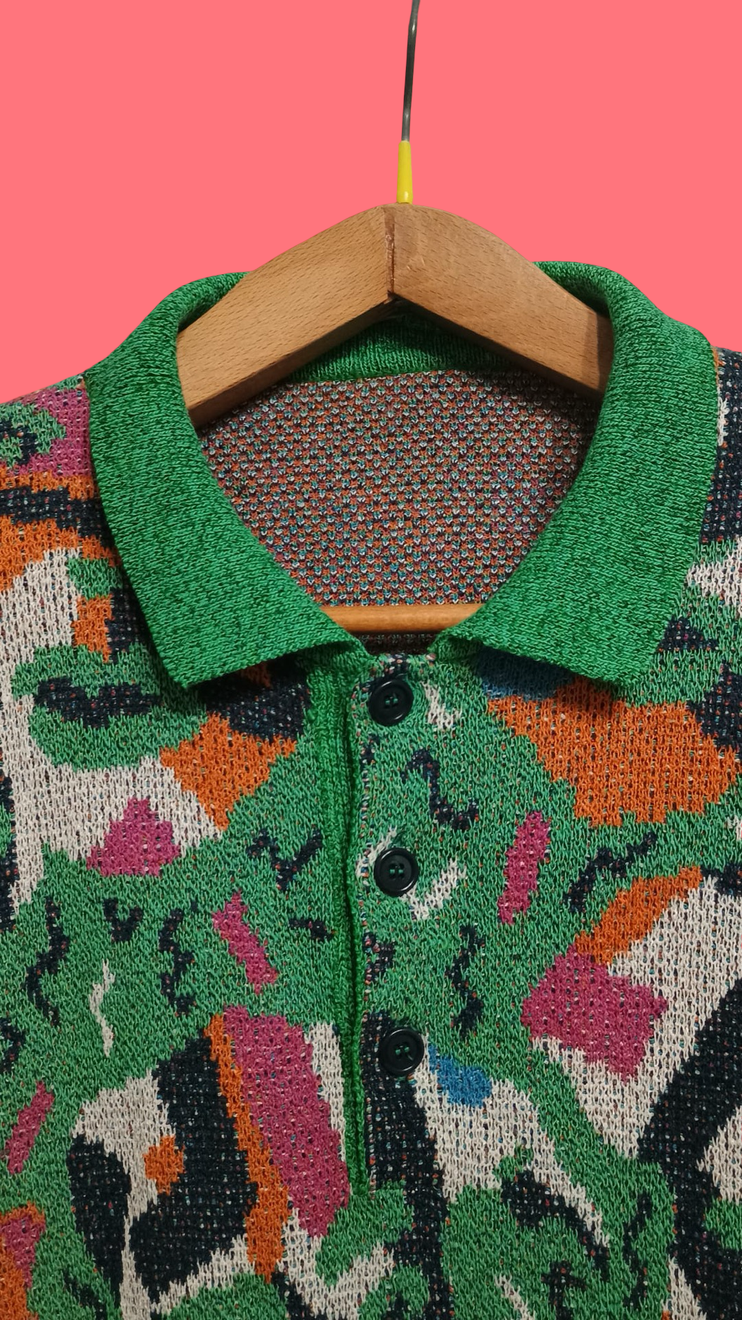 Vintage Multicolor Fantasy 90's Sweater Unisex Size L