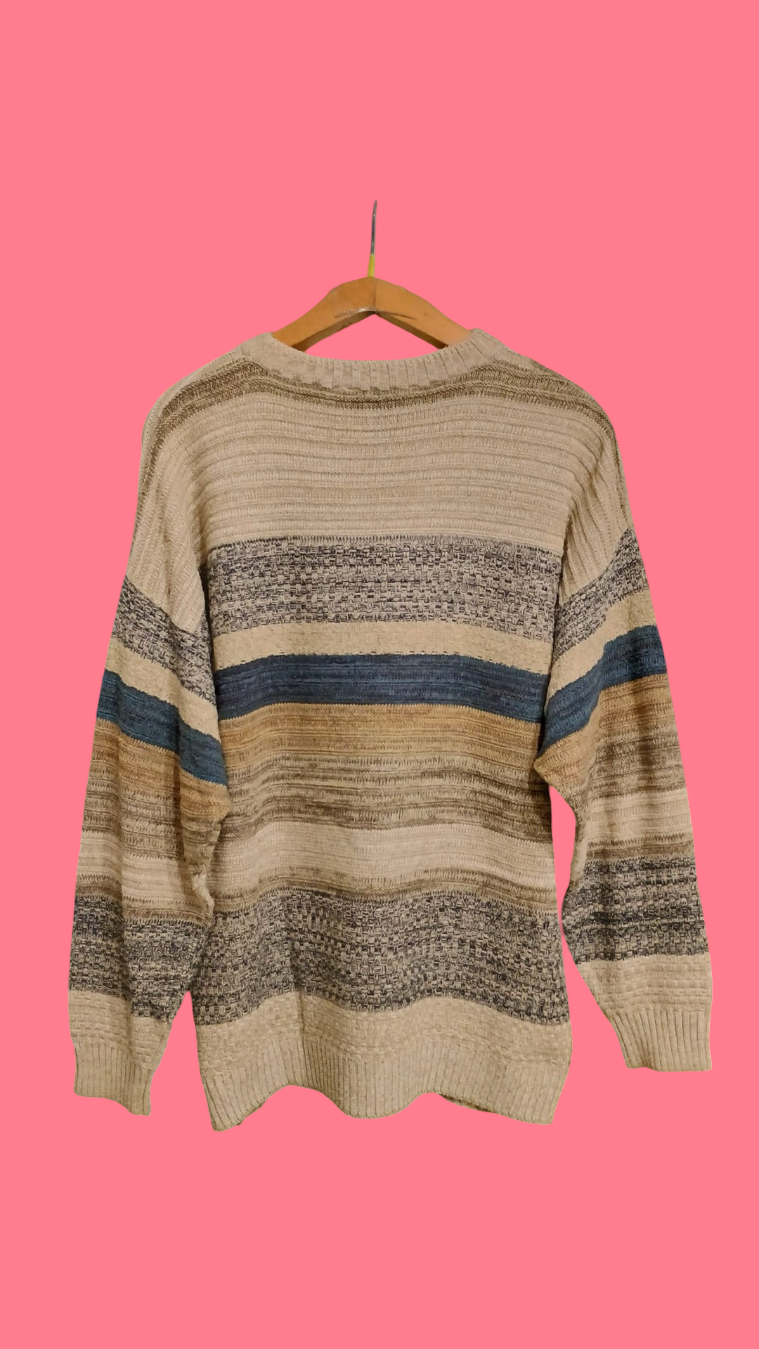 Vintage Multicolor Fantasy 90's Sweater Unisex Size XL