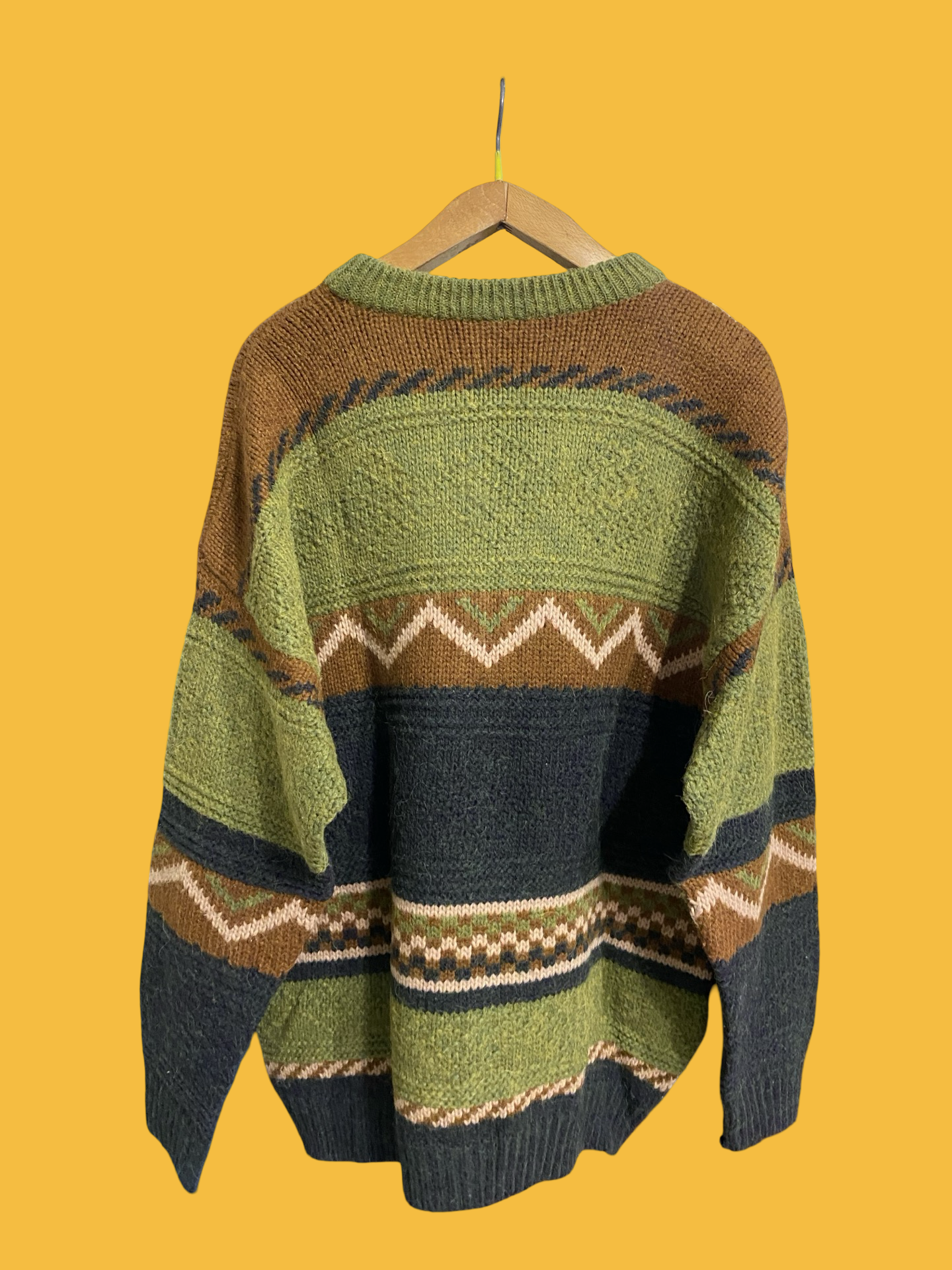 Vintage Multicolor Fantasy 90's Cardigan Unisex Size XXL