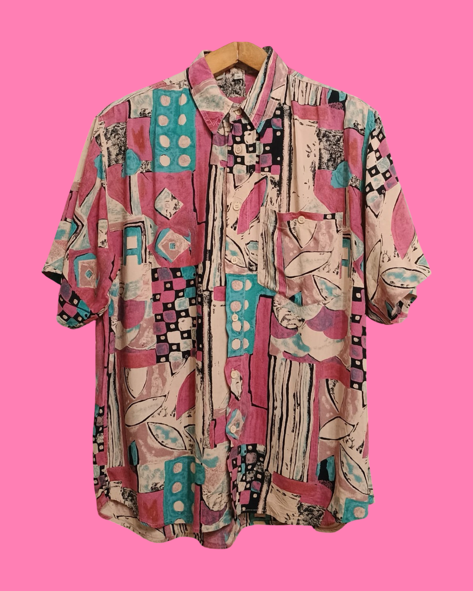 Vintage Multicolor Fantasy 90's Shirt Unisex Size L