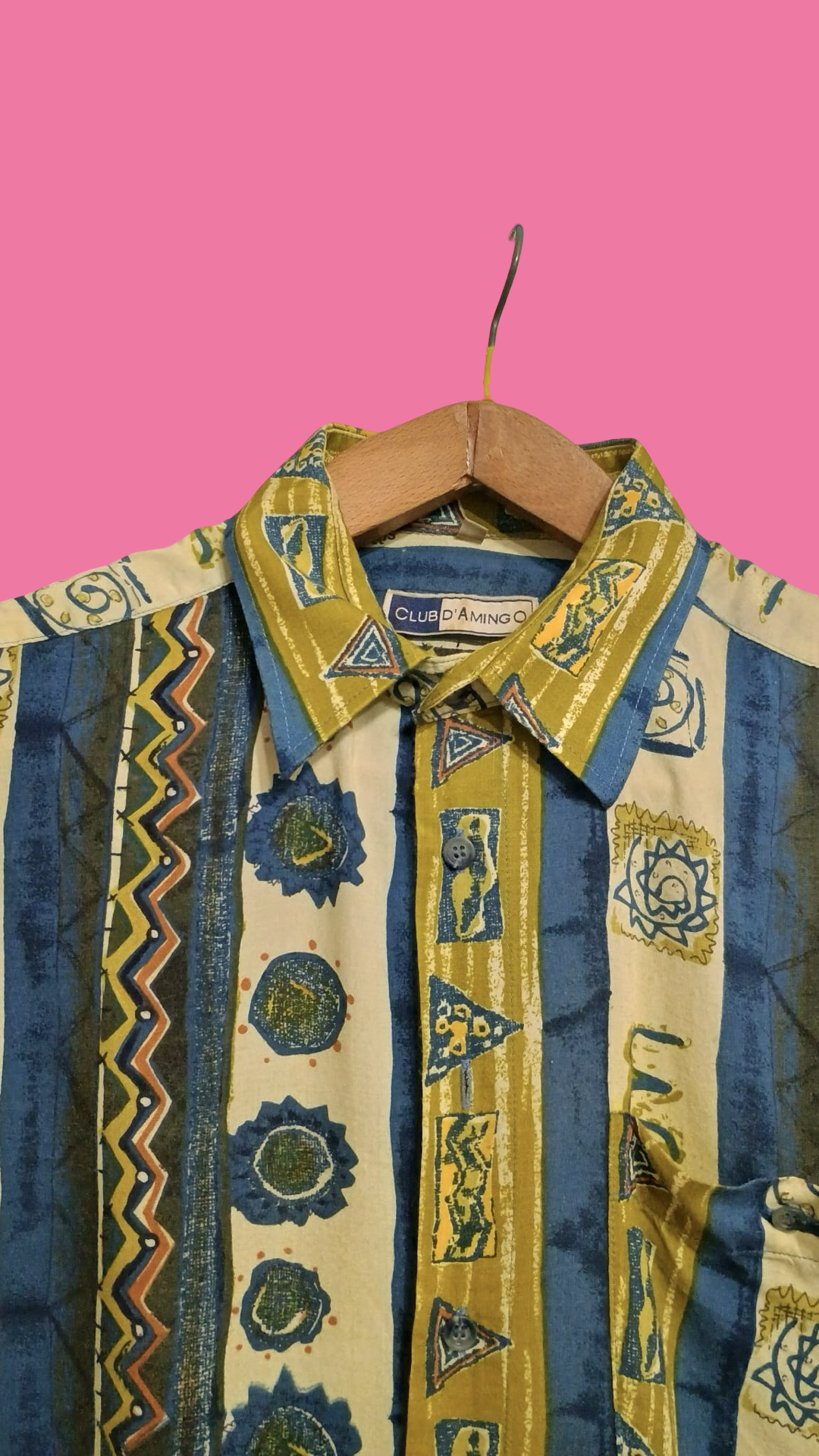 Vintage Multicolor Fantasy 90's Shirt Unisex Size L