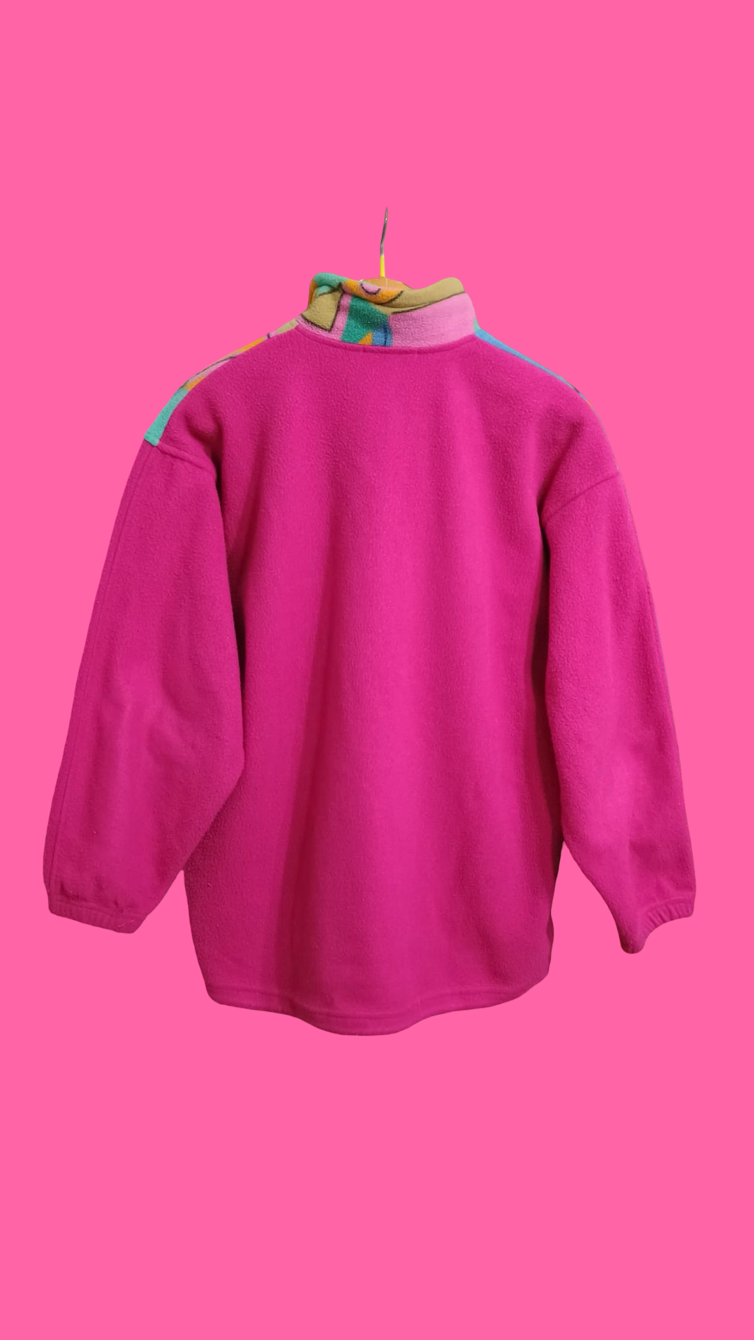 Vintage Multicolor Fantasy 90's Fleece Unisex Size L