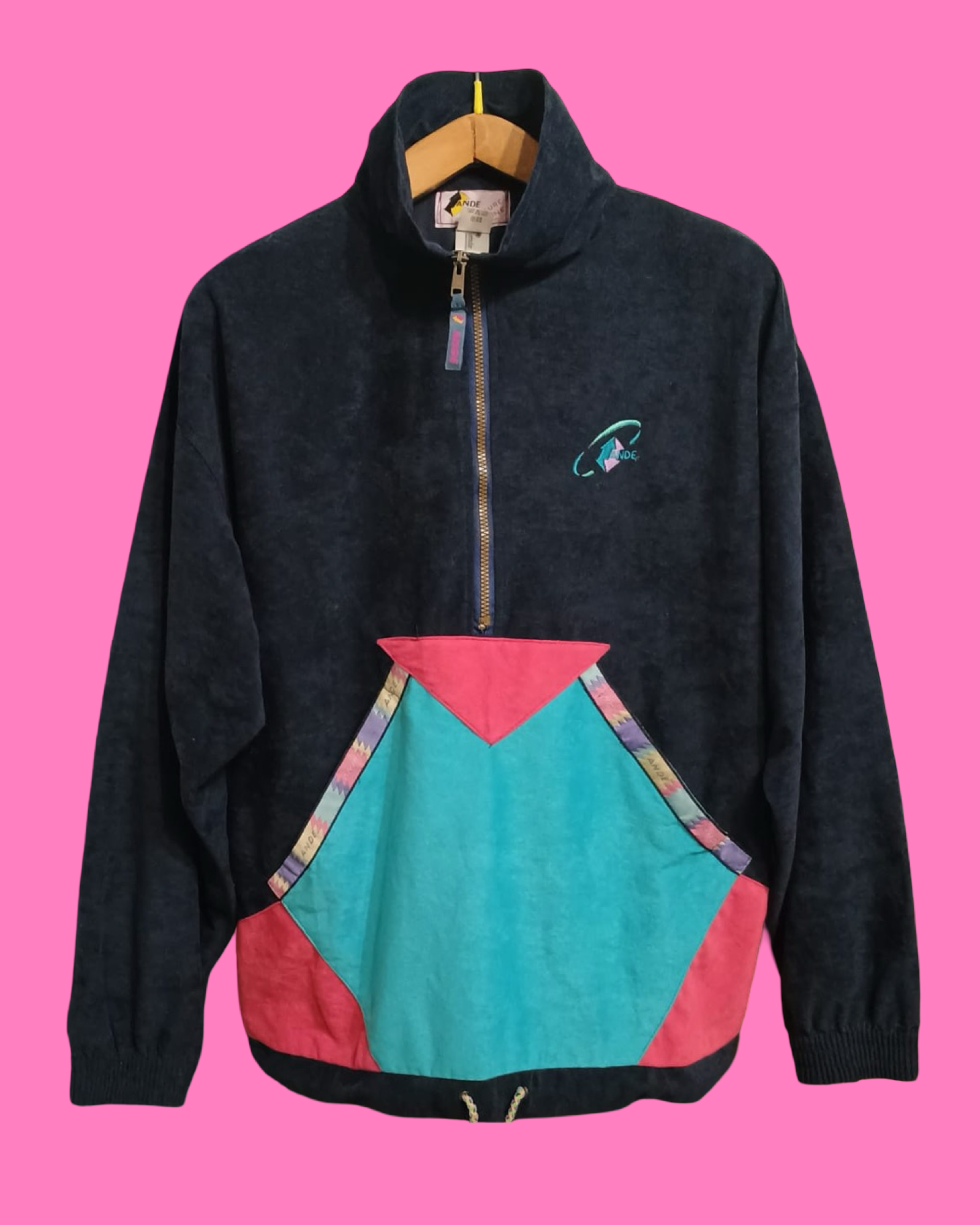 Vintage Multicolor Fantasy 90's Sweater Unisex Size L