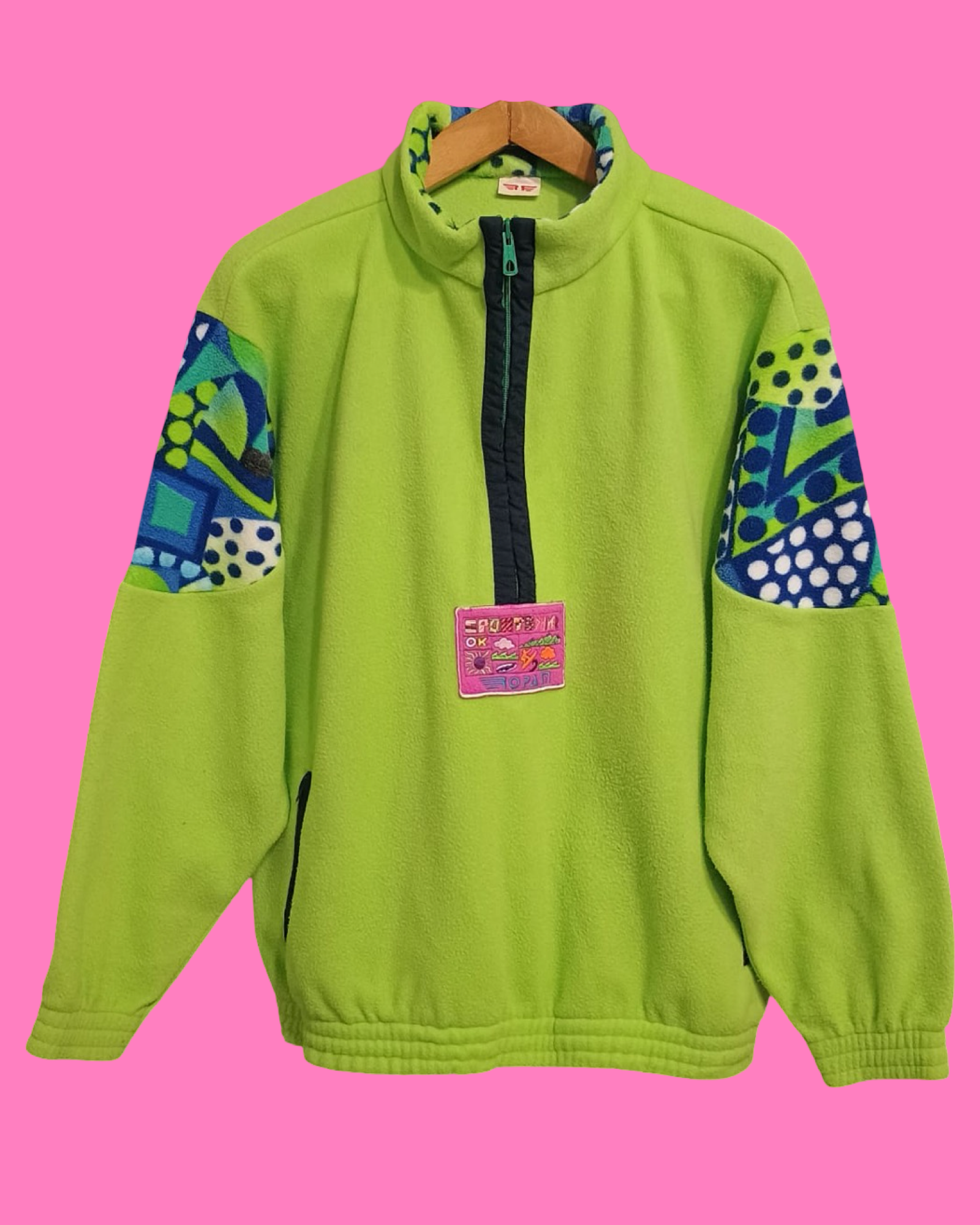 Vintage Multicolor Fantasy 90's Sweatshirt Unisex Size L