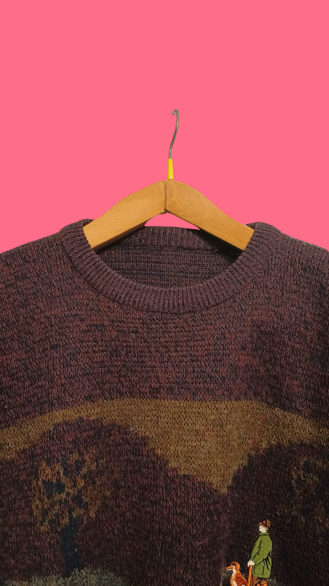 Vintage Multicolor Fantasy 90's Sweater Unisex Size XL