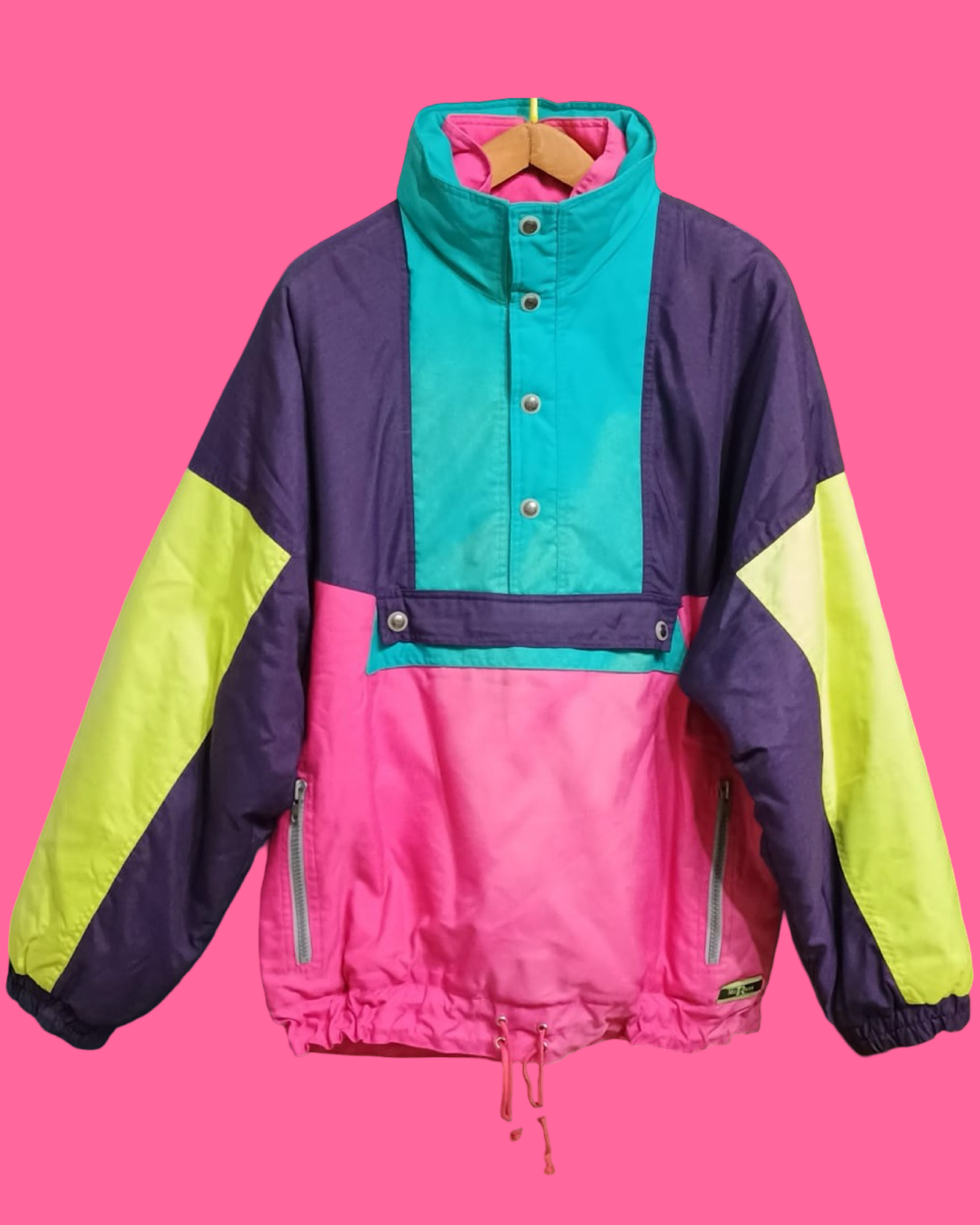Vintage Multicolor Fantasy 90's Snow Jacket Unisex Size XL