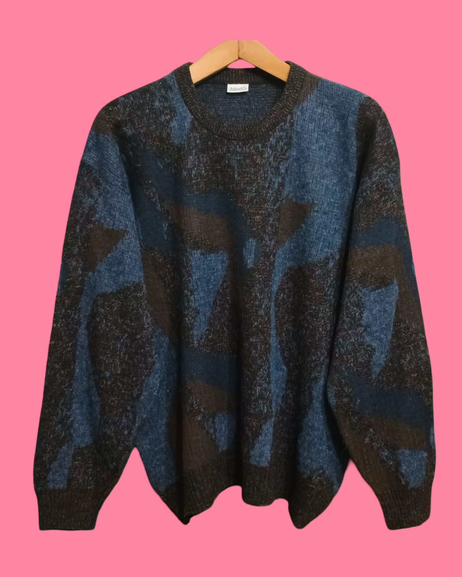 Vintage Multicolor Fantasy 90's Sweater Unisex Size L