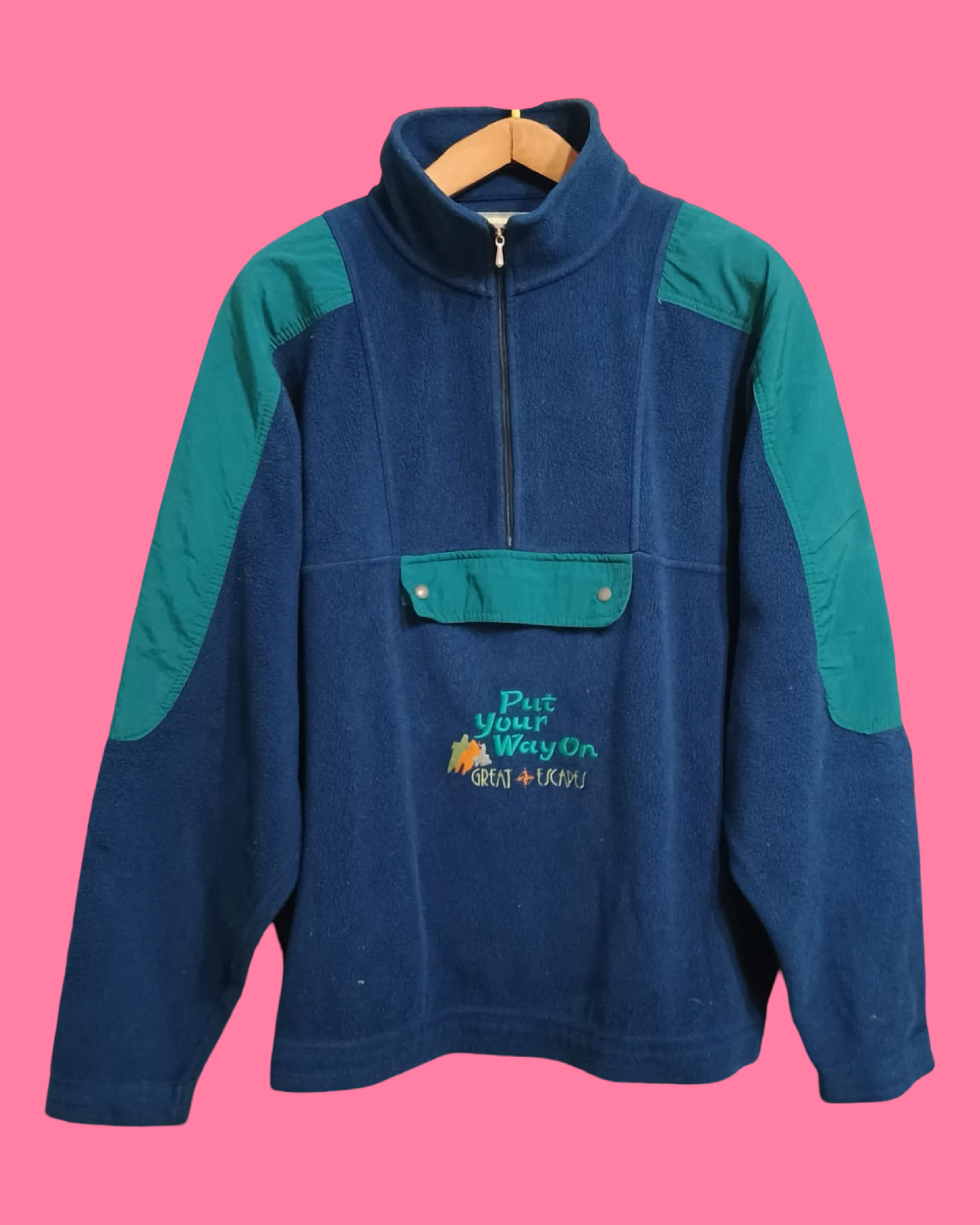 Vintage Multicolor Fantasy 90's Sweatshirt Unisex Size XL