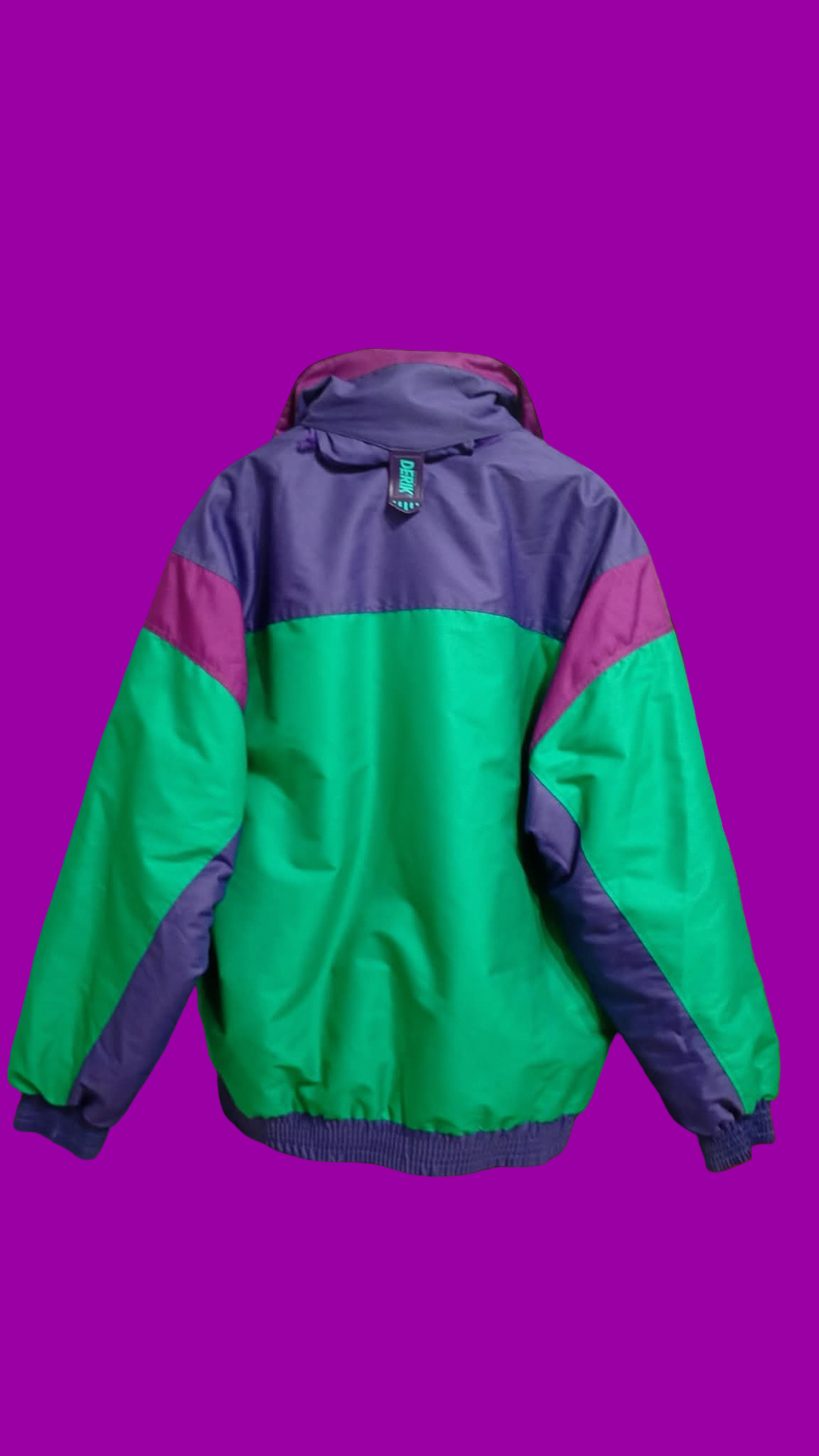 Vintage Multicolor Fantasy 90's Rare Snow Jacket Unisex Size L