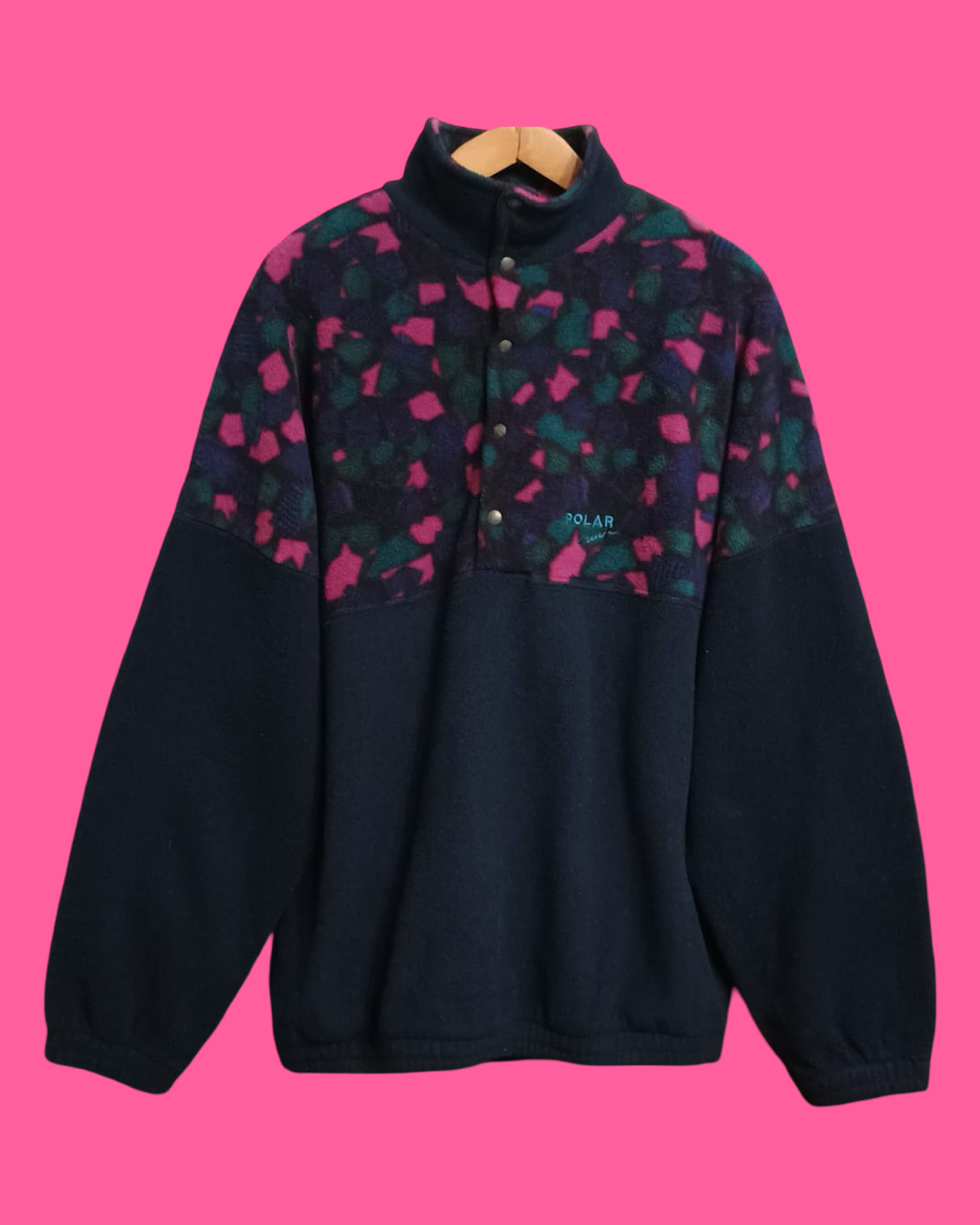 Vintage Multicolor Fantasy 90's Fleece Unisex Size XL