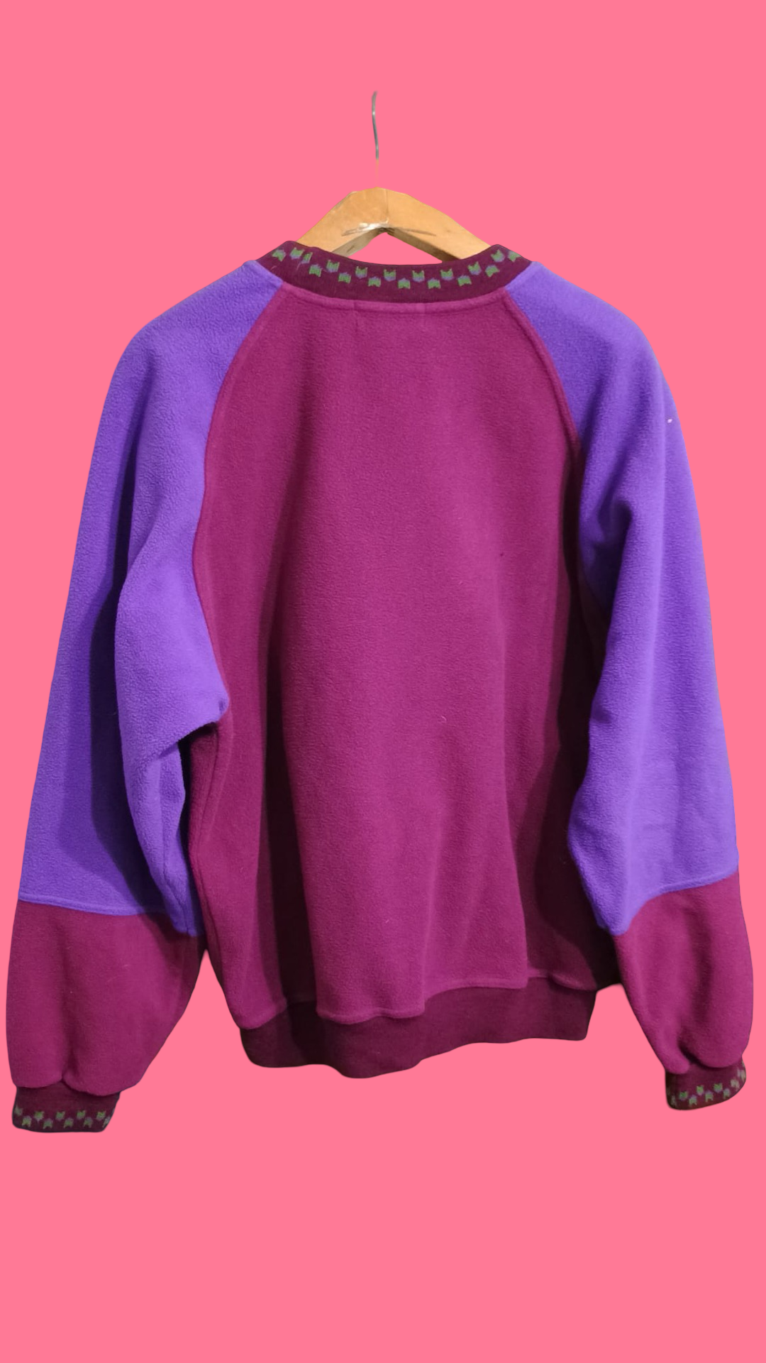 Vintage Multicolor Fantasy 90's Sweatshirt Unisex Size L