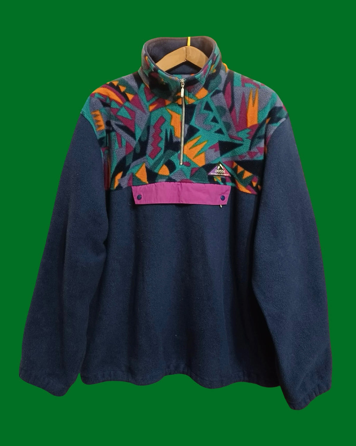 Vintage Multicolor Fantasy 90's Rare Aesse Fleece Unisex Size XXL