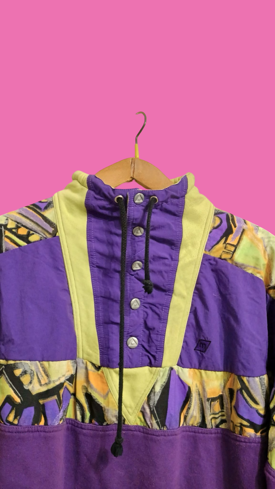 Vintage Multicolor Fantasy 90's Sweatshirt Unisex Size L