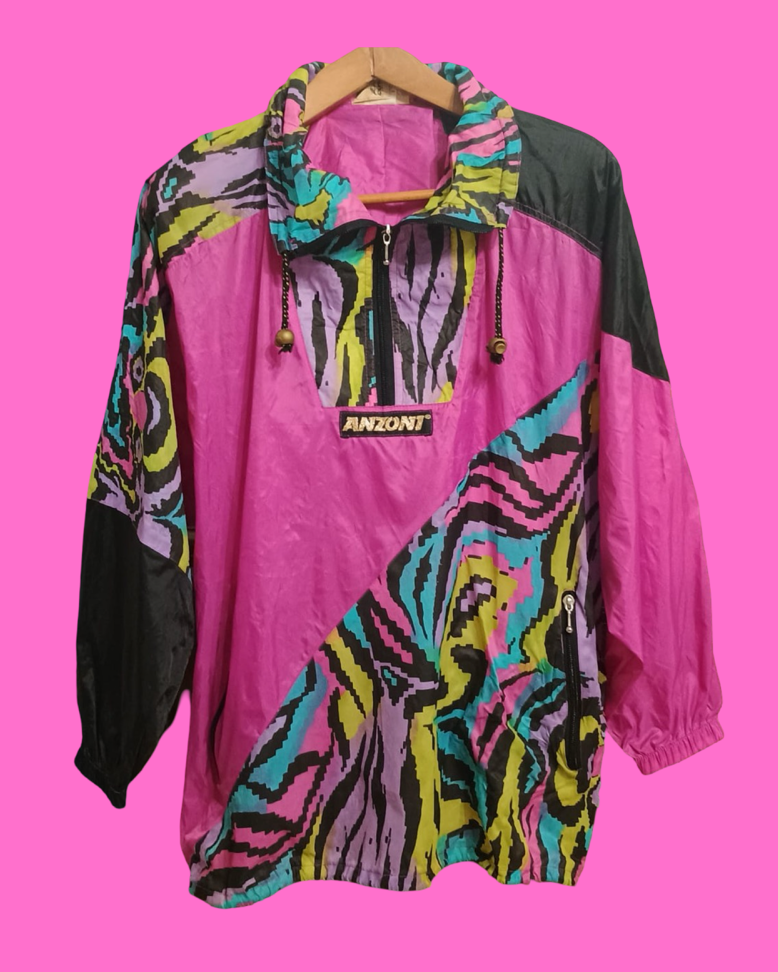 Vintage Multicolor Fantasy 90's Soft Spring Sweatshirt Unisex Size M