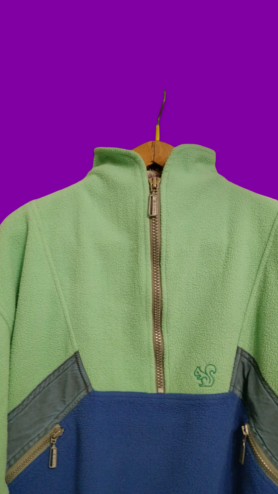 Vintage Multicolor Fantasy 90's Fleece Unisex Size M