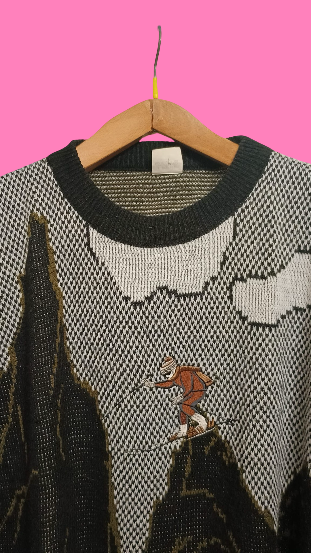 Vintage Multicolor Fantasy 90's Sweater Unisex Size XL