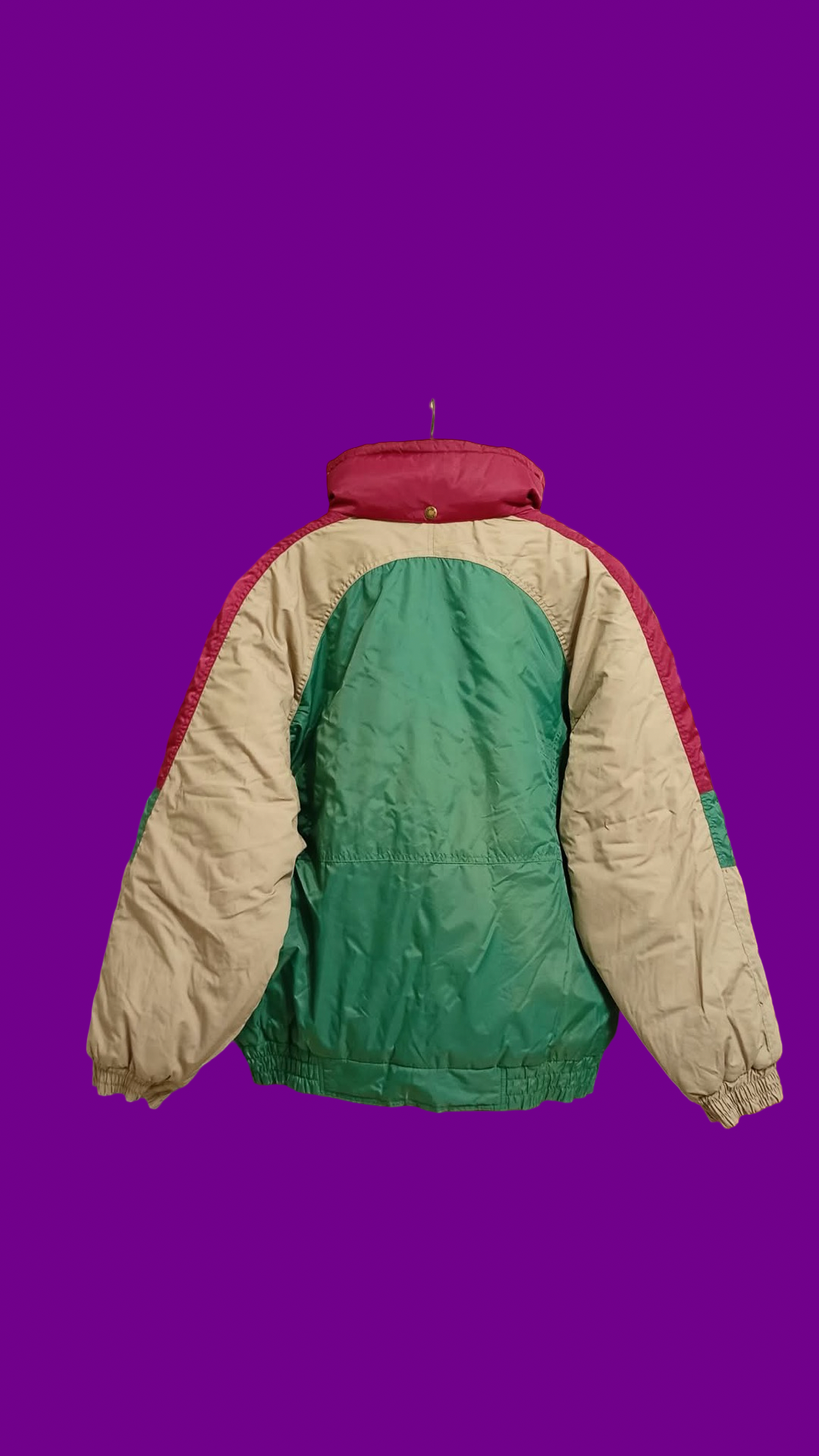 Vintage Multicolor Fantasy 90's Rare Snow Jacket Unisex Size L