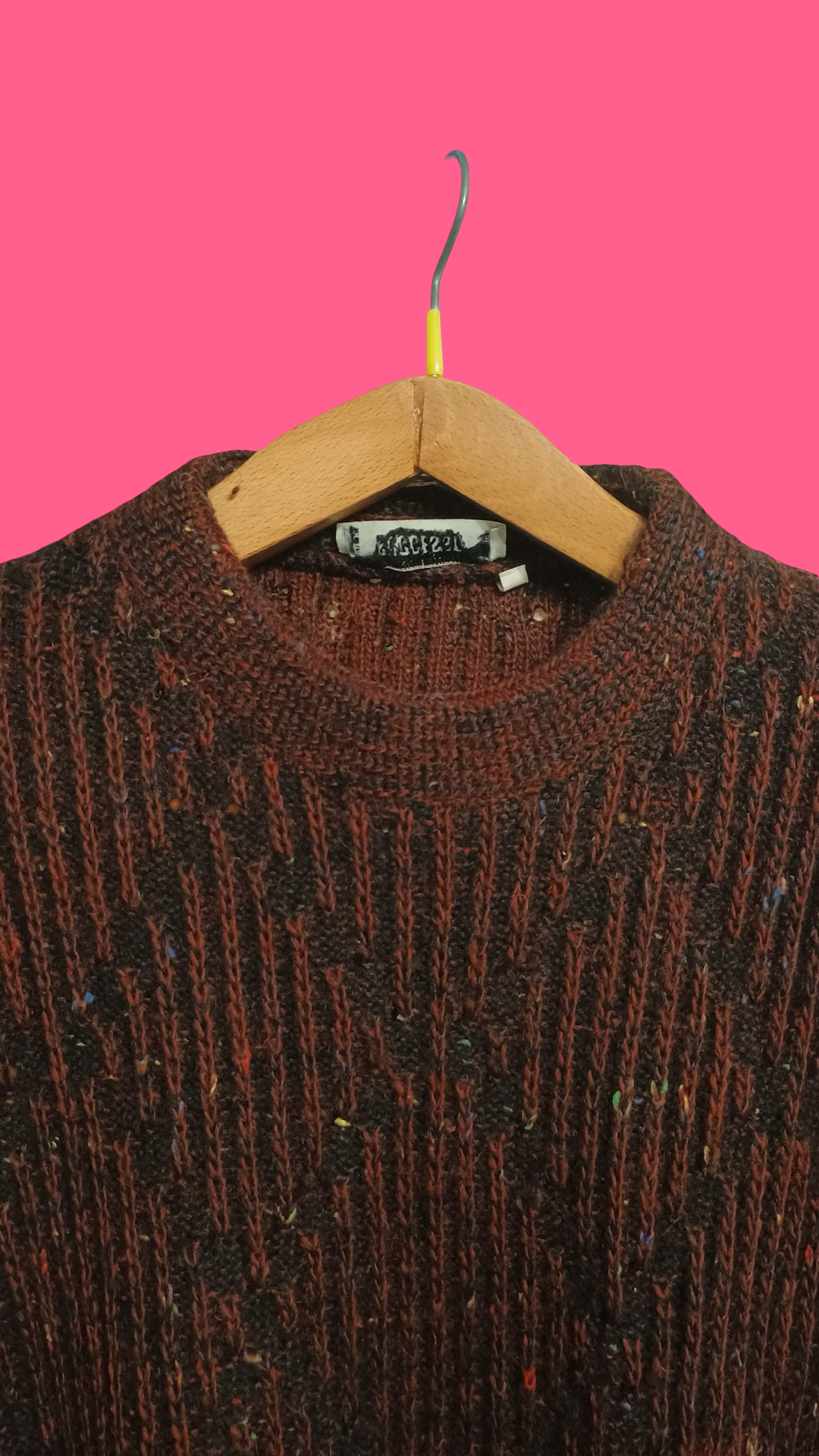 Vintage Multicolor Fantasy 90's Sweater Unisex Size M