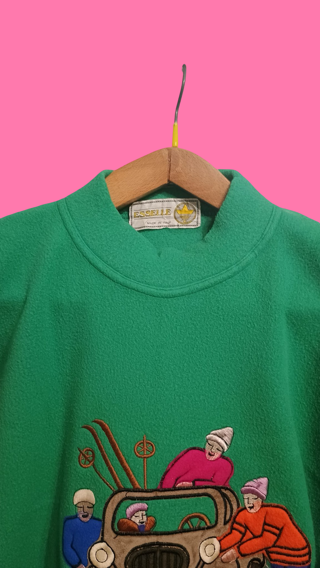 Vintage Multicolor Fantasy 90's Sweatshirt Unisex Size L