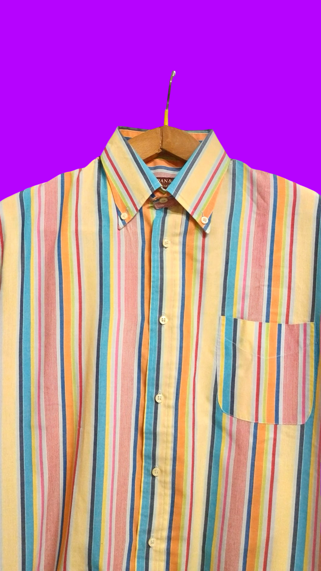 Vintage Multicolor Fantasy 90's Shirt Unisex Size L
