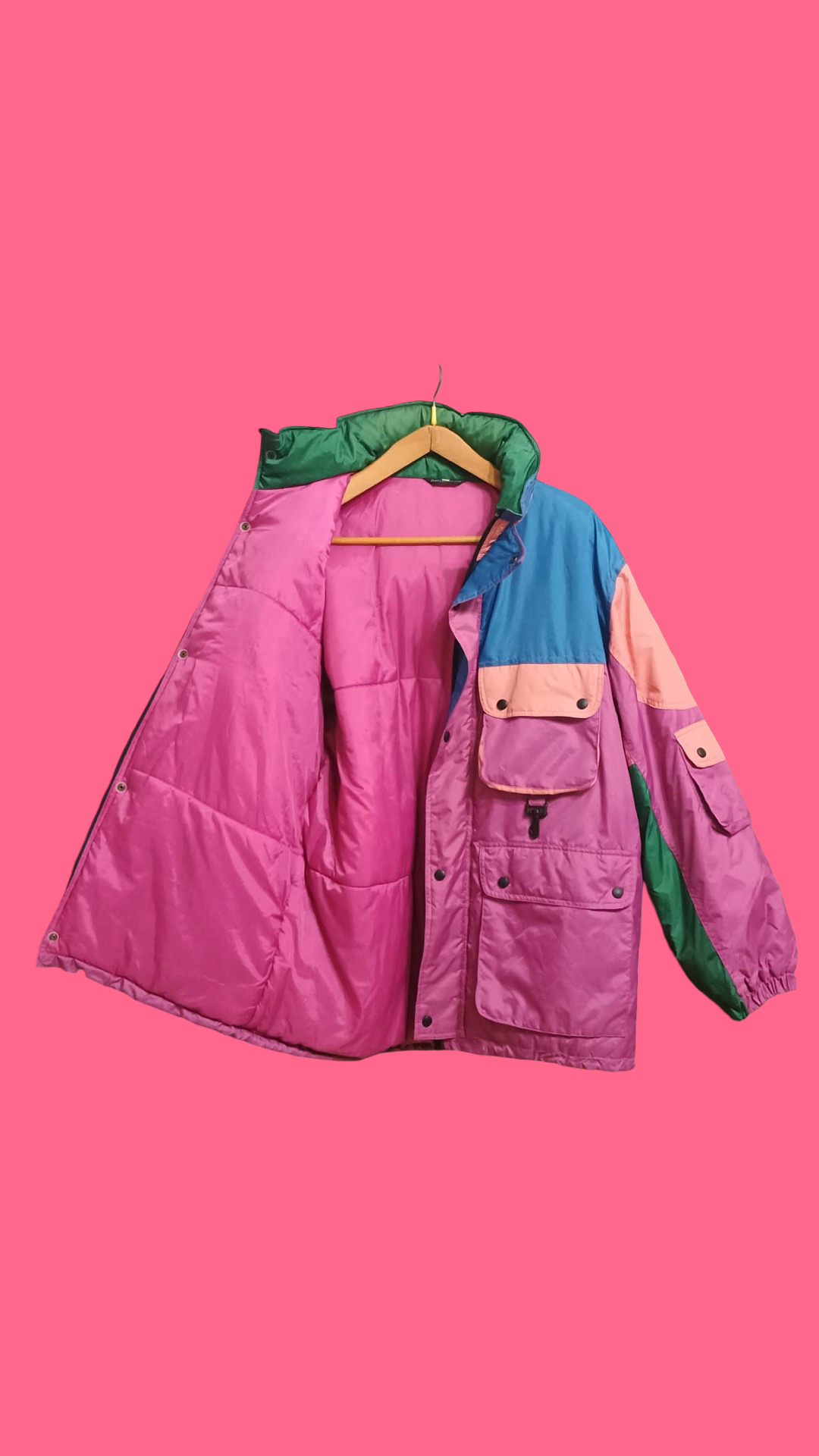 Vintage Multicolor Fantasy 90's Snow Jacket Unisex Size L