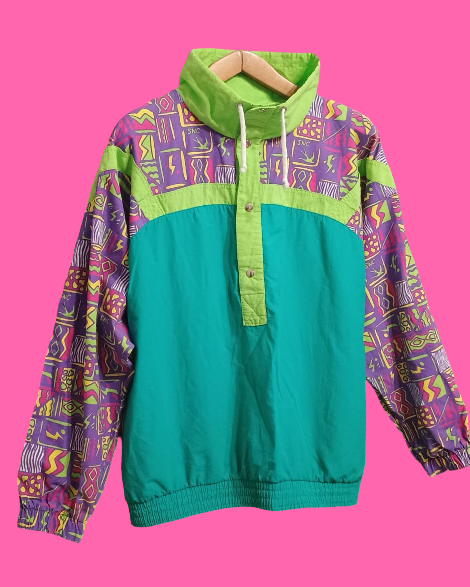 Vintage Multicolor Fantasy 90's Sweatshirt Unisex Size M