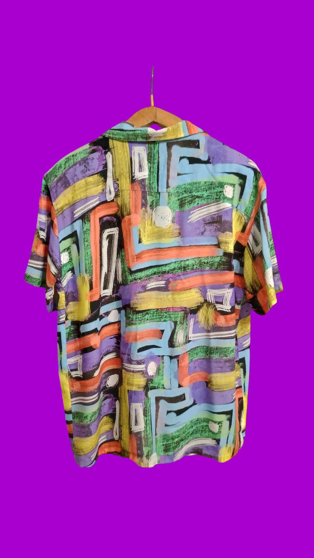 Vintage Multicolor Fantasy 90's Shirt Unisex Size L