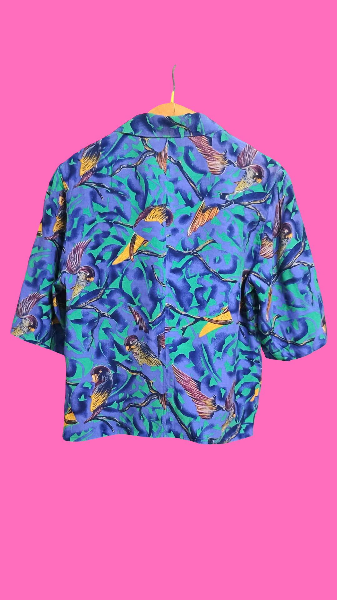 Vintage Multicolor Fantasy 90's Shirt Woman Size M