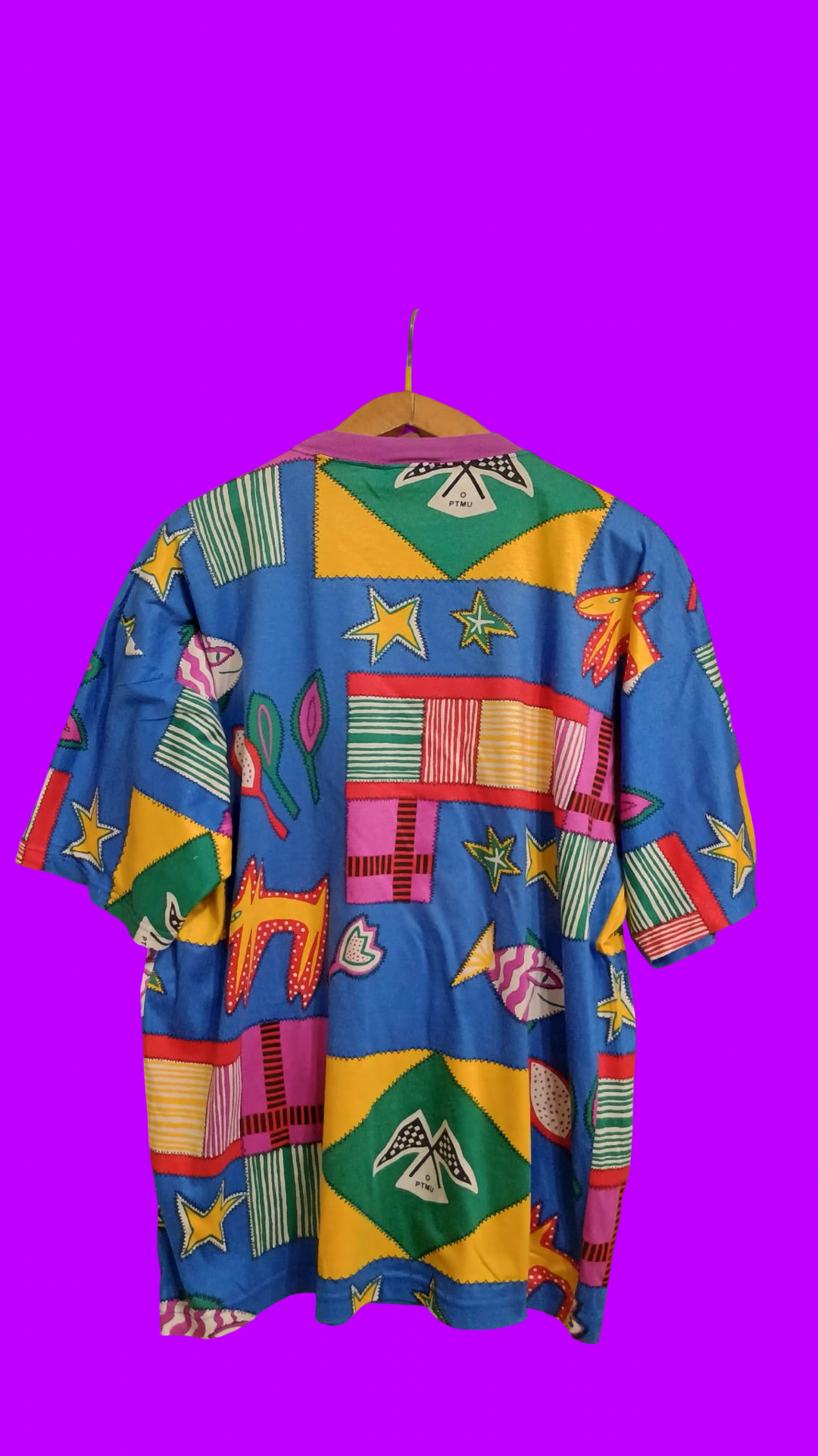Vintage Multicolor Fantasy 90's T-Shirt Unisex Size M