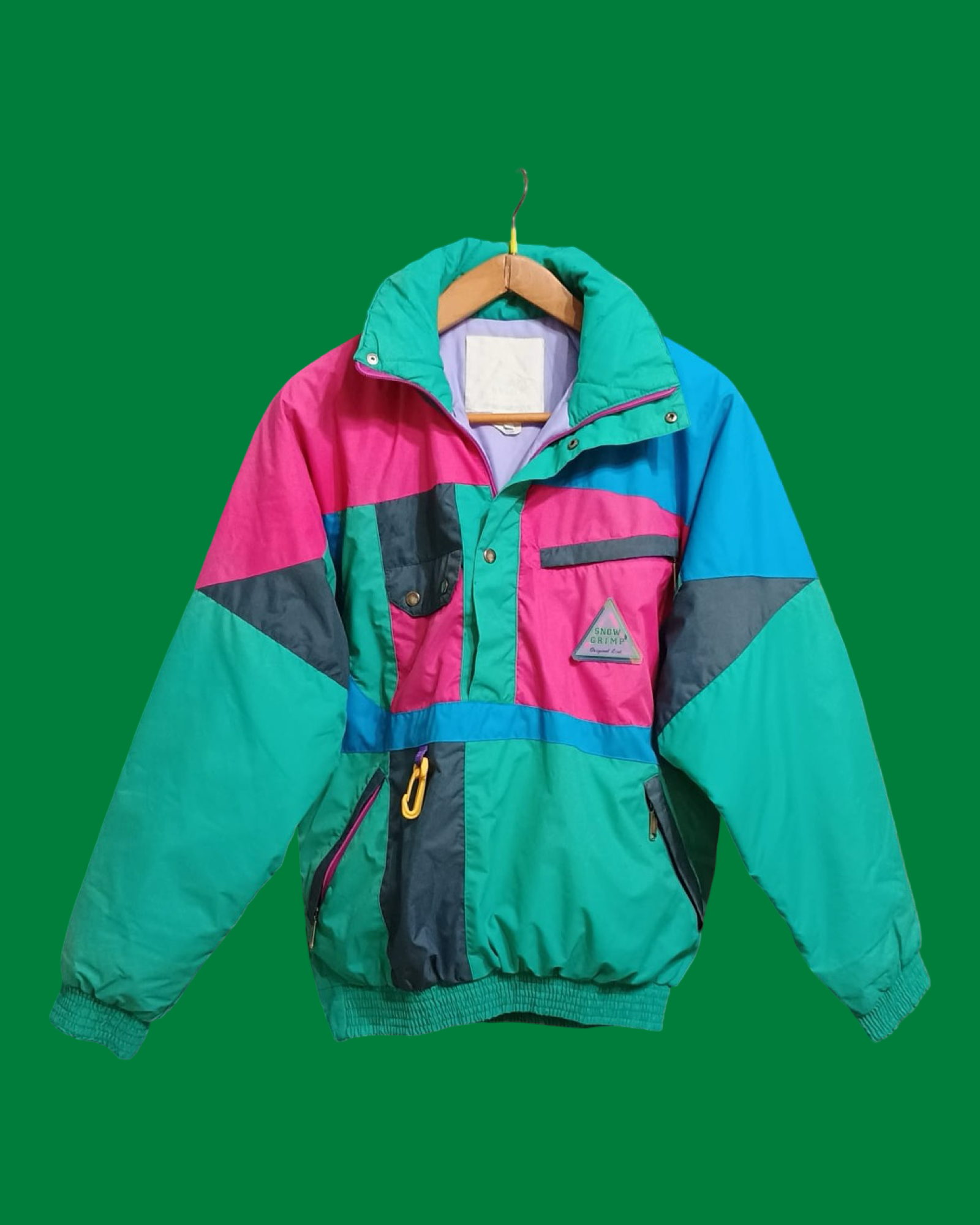Vintage Multicolor Fantasy 90's Snow Jacket Unisex Size M
