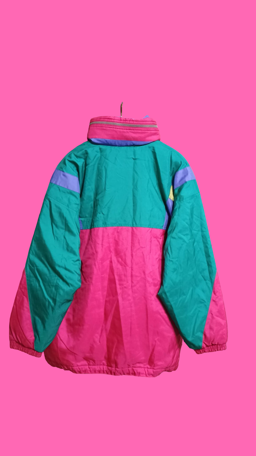 Vintage Multicolor Fantasy 90's Sergio Tacchini Snow Jacket Unisex Size XL