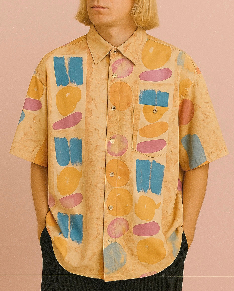 Vintage Multicolor Fantasy 90's Shirt Unisex Size XL