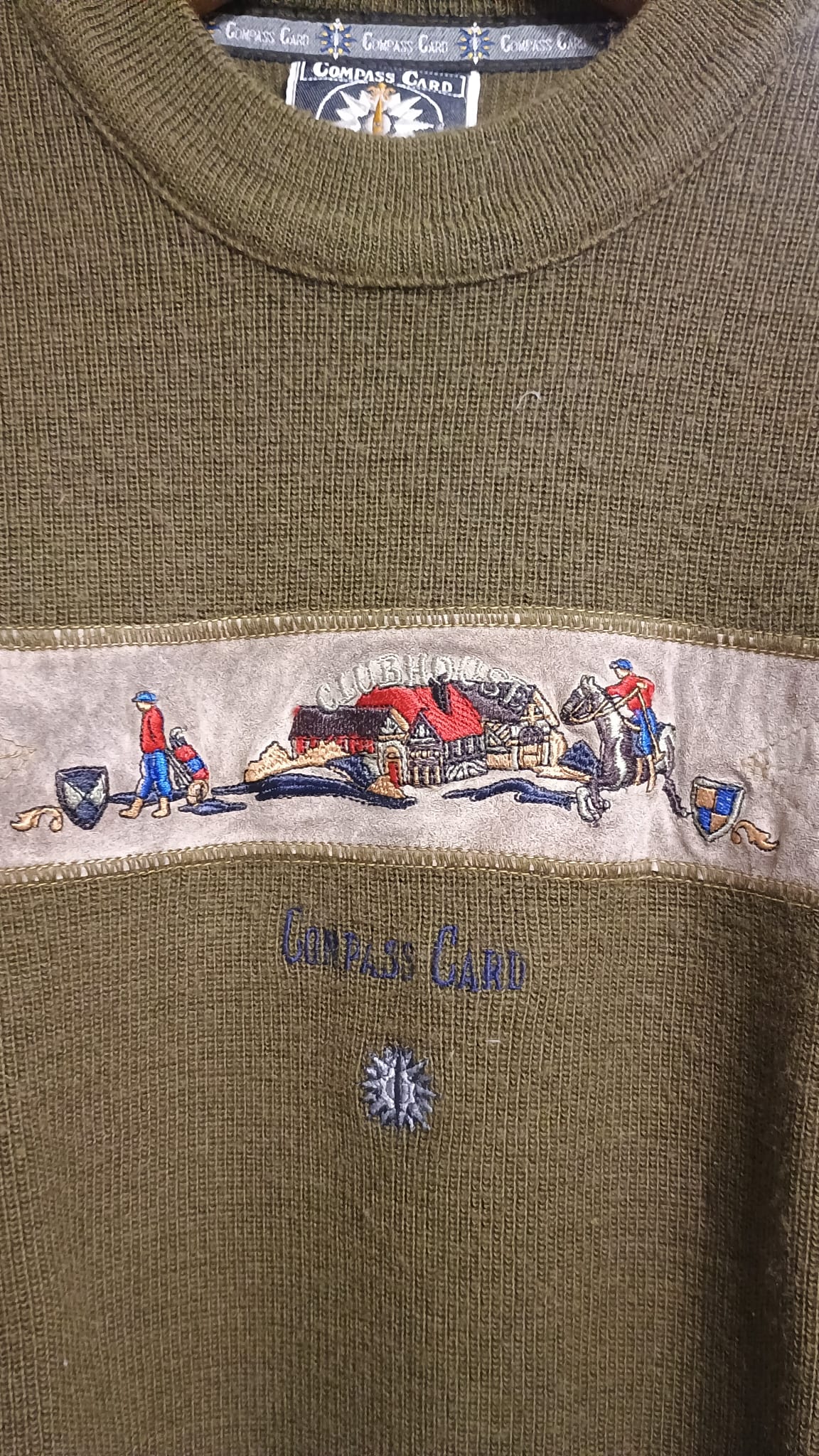 Vintage Multicolor Fantasy 90's Sweater Unisex Size M