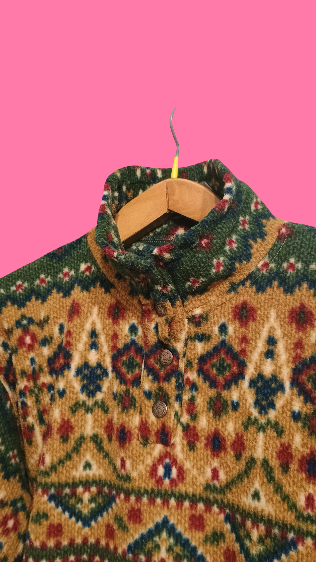 Vintage Multicolor Fantasy 90's Sweatshirt Unisex Size M