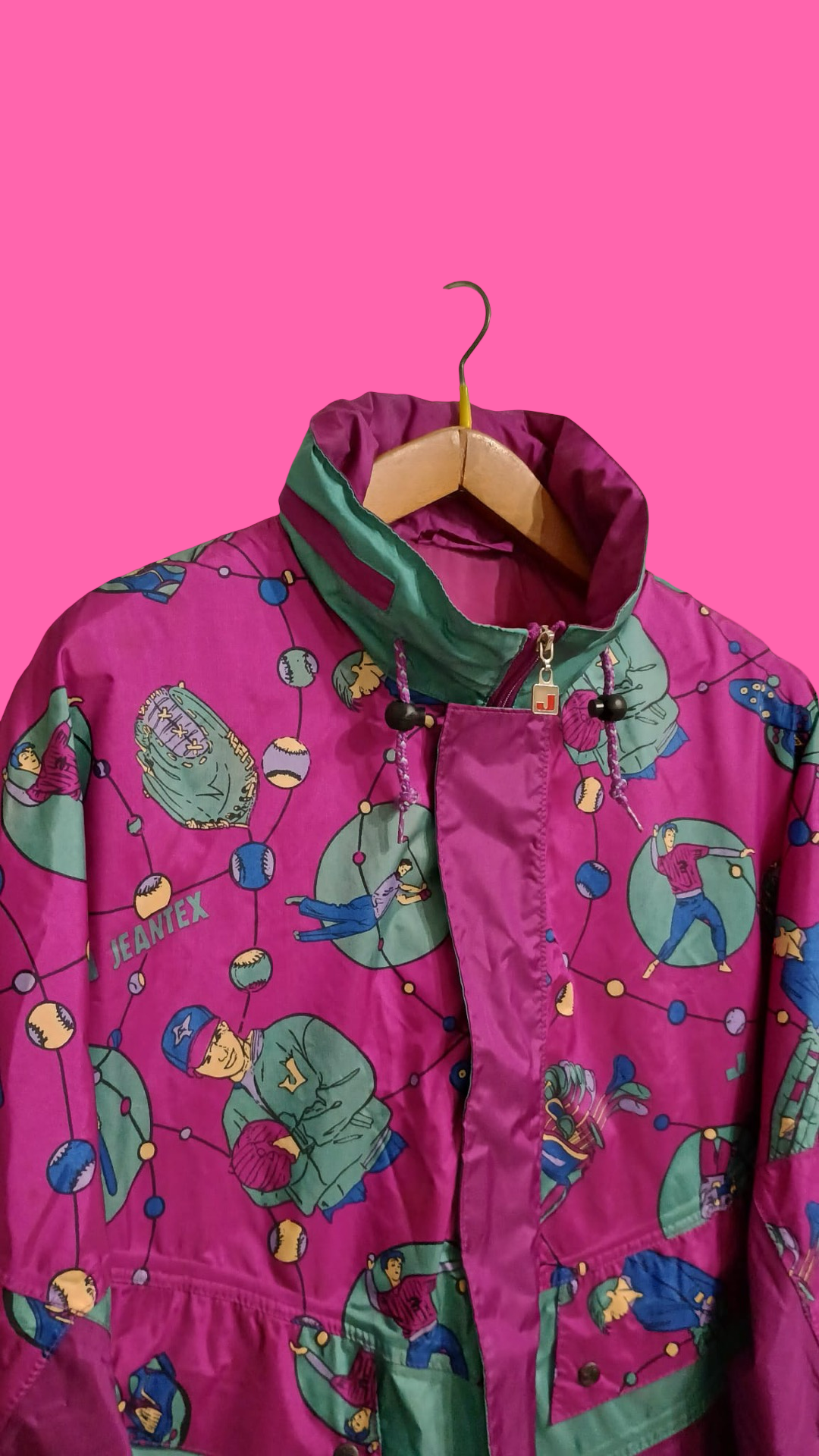 Vintage Multicolor Fantasy 90's Jacket Unisex Size XL