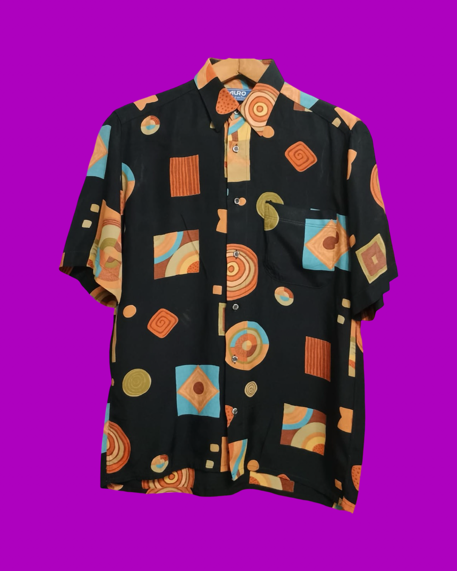 Vintage Multicolor Fantasy 90's Shirt Unisex Size M