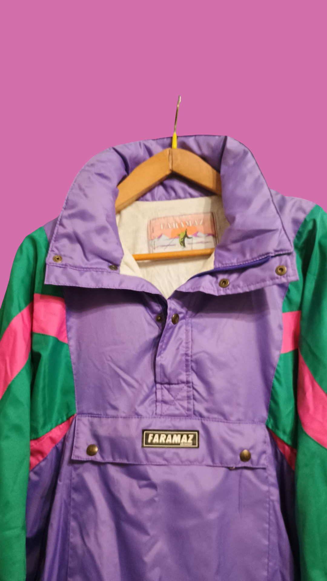 Vintage Multicolor Fantasy 90's Soft Jacket Unisex Size L