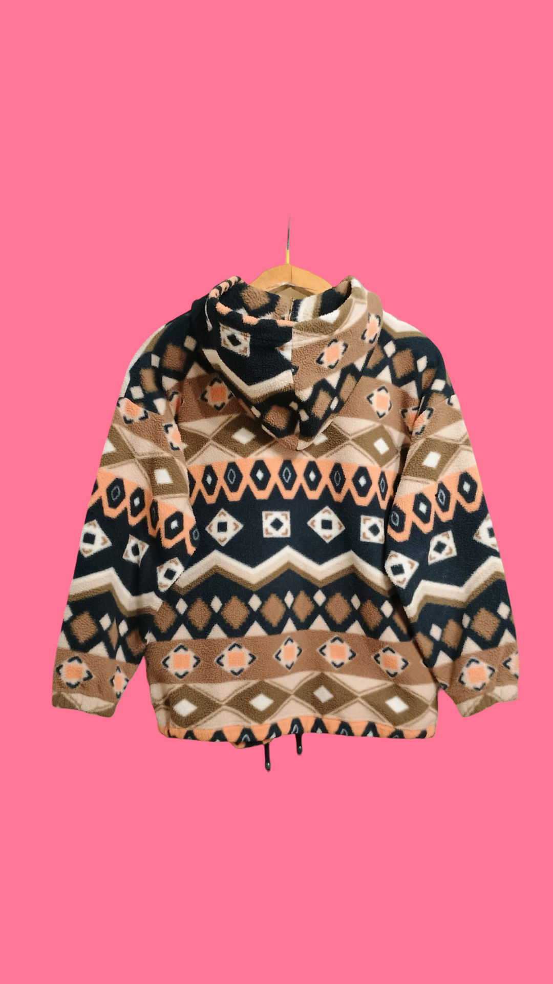 Vintage Multicolor Fantasy 90's Sweatshirt Woman Size M