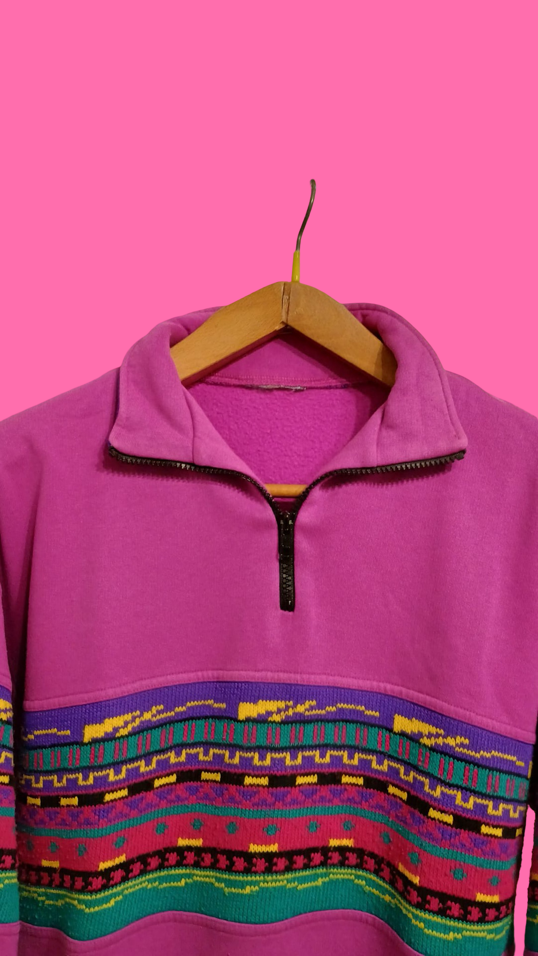 Vintage Multicolor Fantasy 90's Sweatshirt Unisex Size M