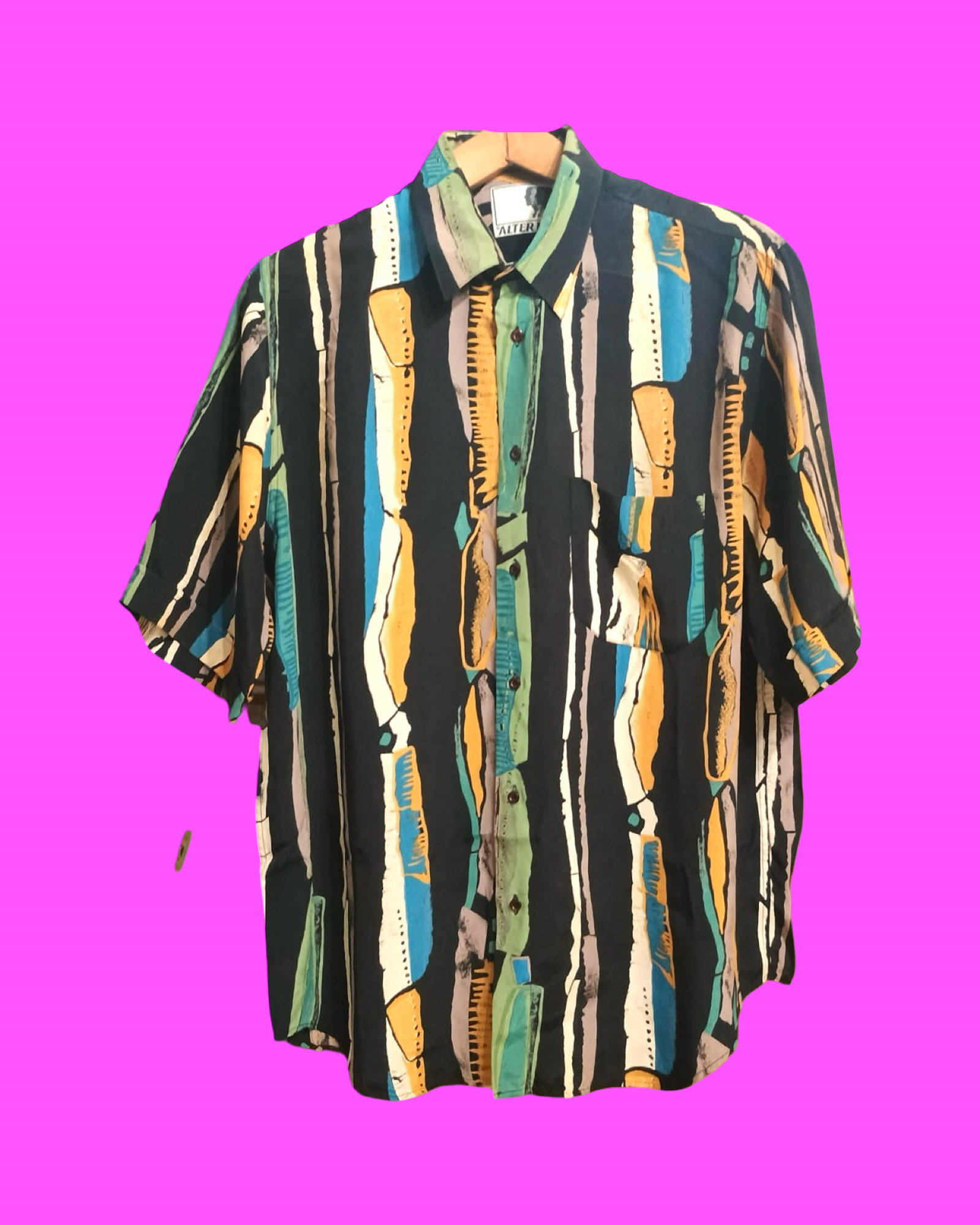Vintage Multicolor Fantasy 90's Shirt Unisex Size L
