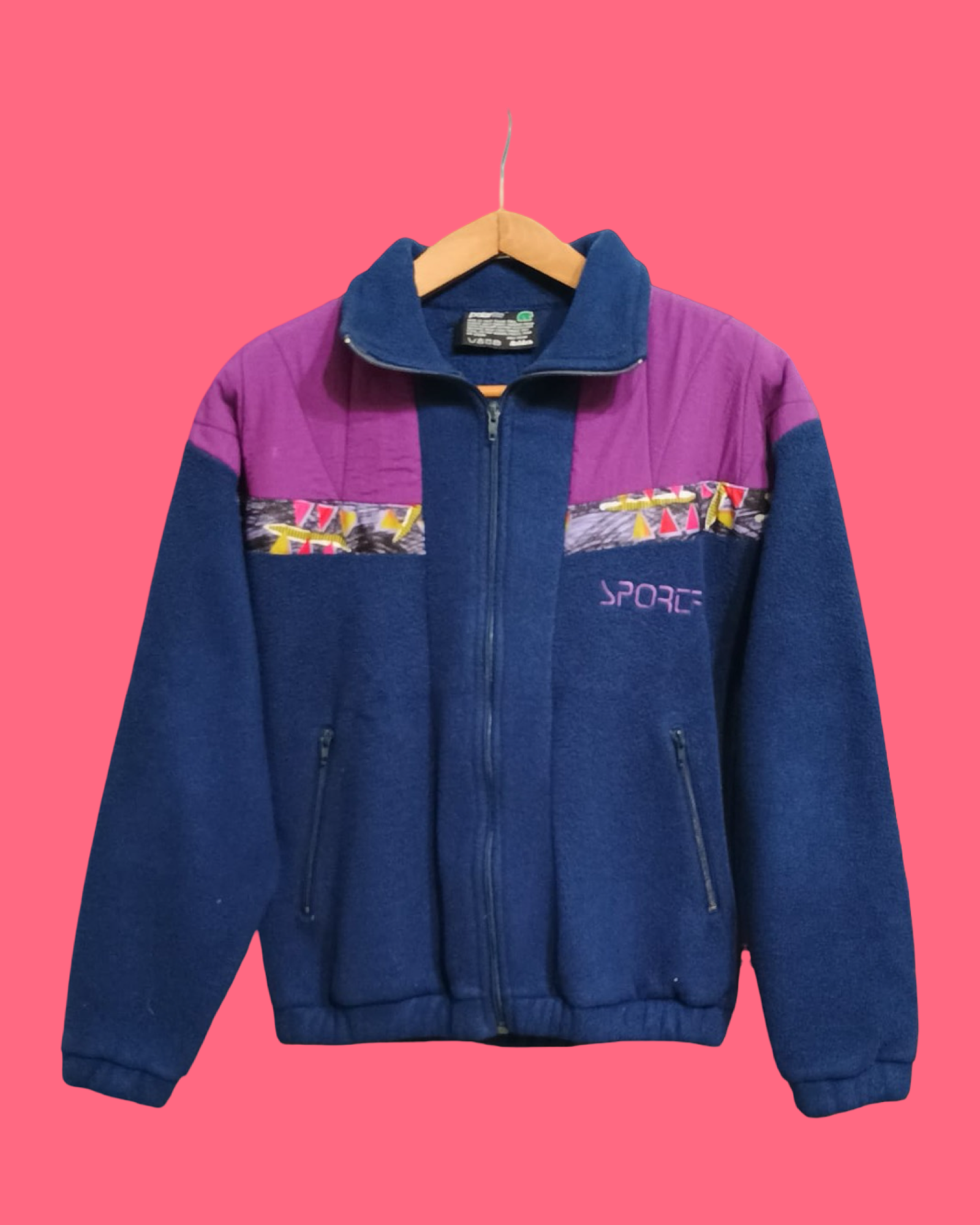 Vintage Multicolor Fantasy 90's Sweatshirt Unisex Size S