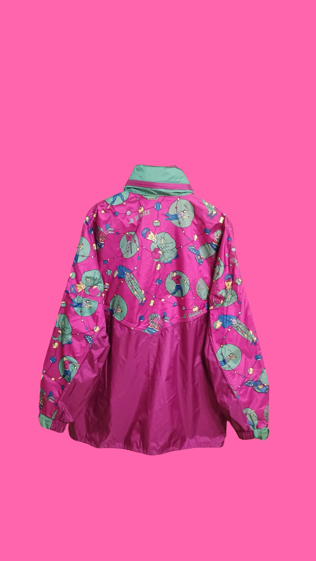 Vintage Multicolor Fantasy 90's Jacket Unisex Size XL