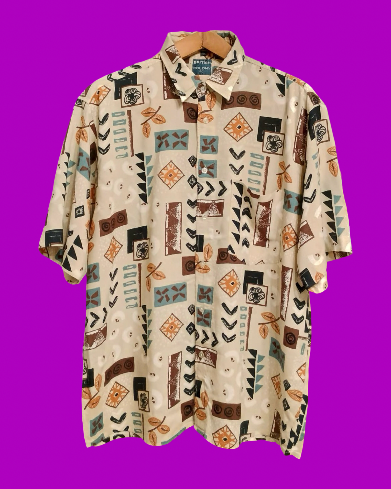 Vintage Multicolor Fantasy 90's Shirt Unisex Size M