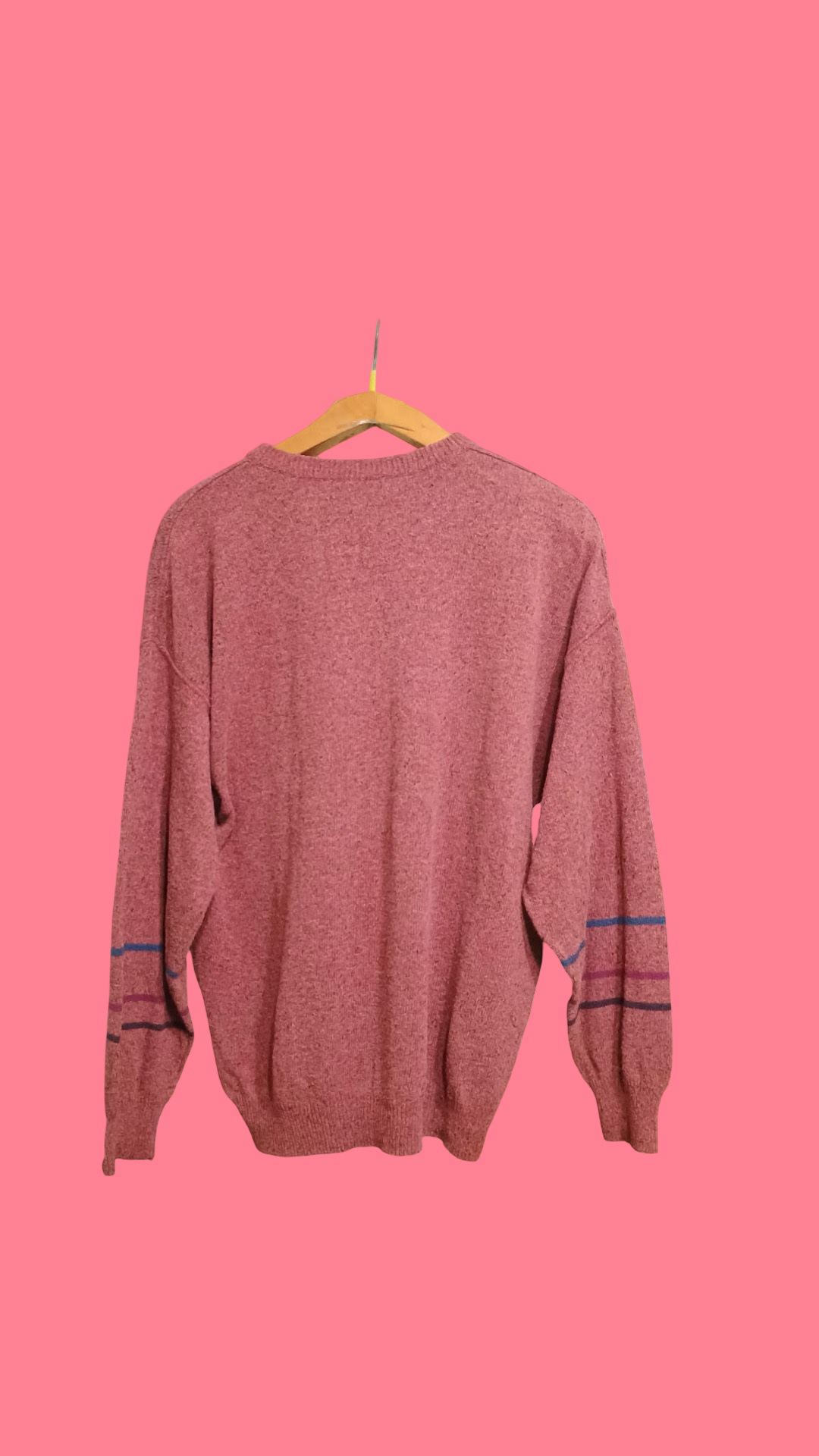 Vintage Multicolor Fantasy 90's Sweater Unisex Size L