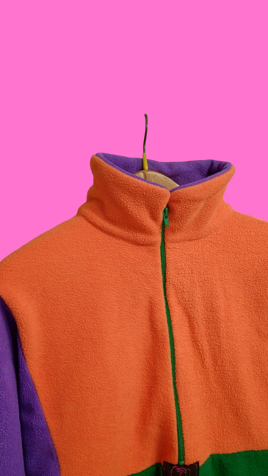 Vintage Multicolor Fantasy 90's Fleece Unisex Size M