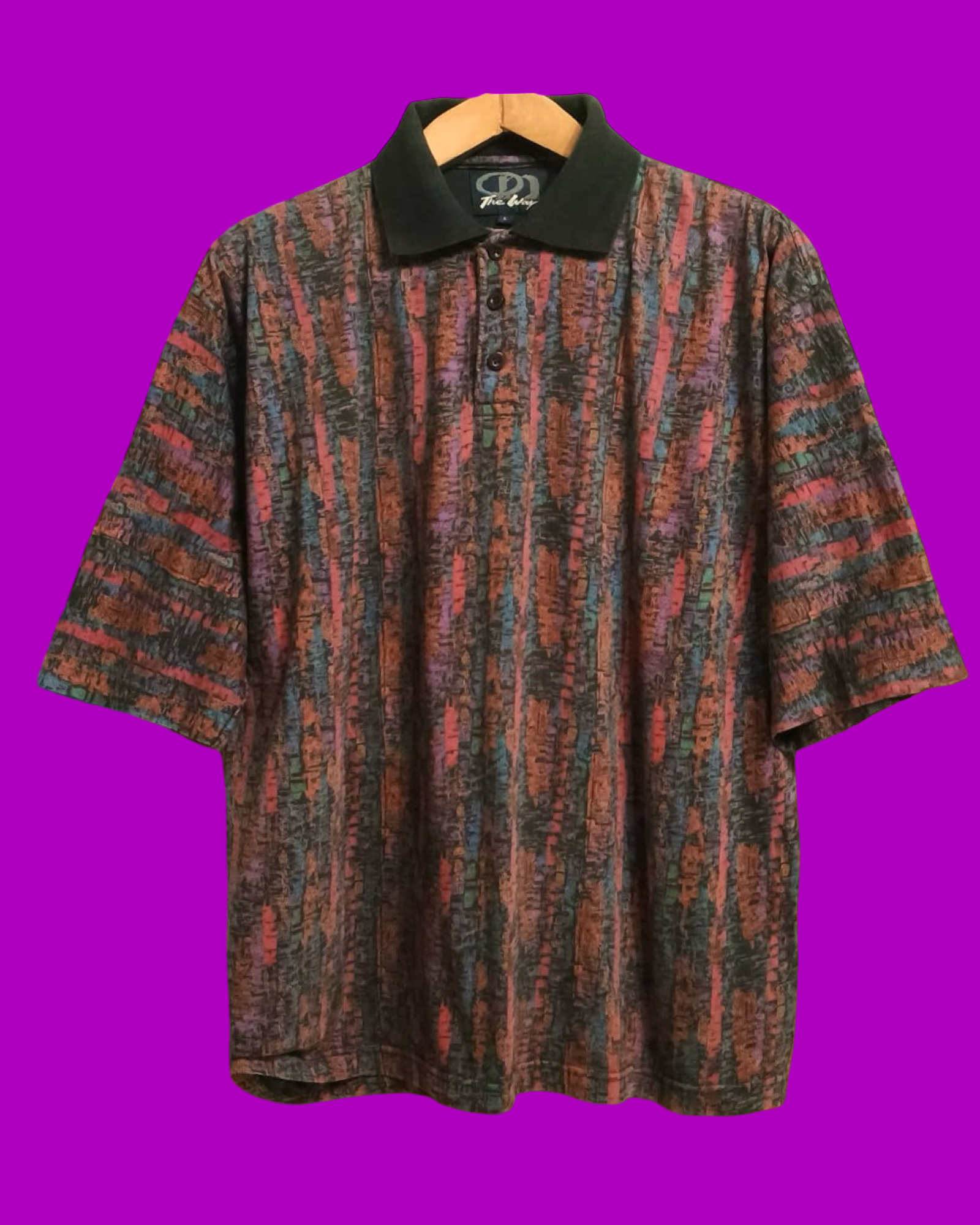 Vintage Multicolor Fantasy 90's Shirt Unisex Size L