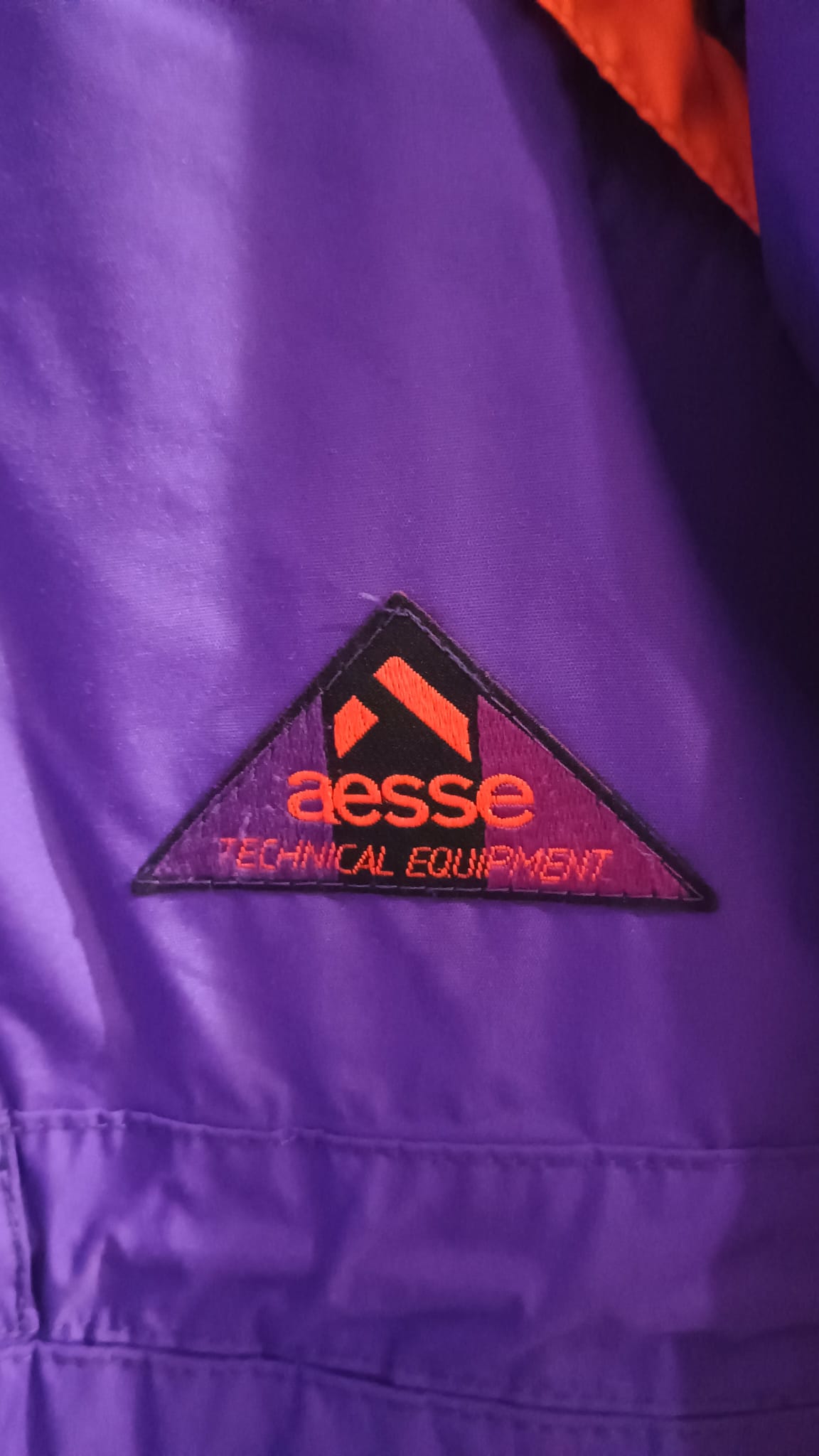 Vintage Multicolor Fantasy 90's Aesse Winter Snow Jacket Unisex Size L