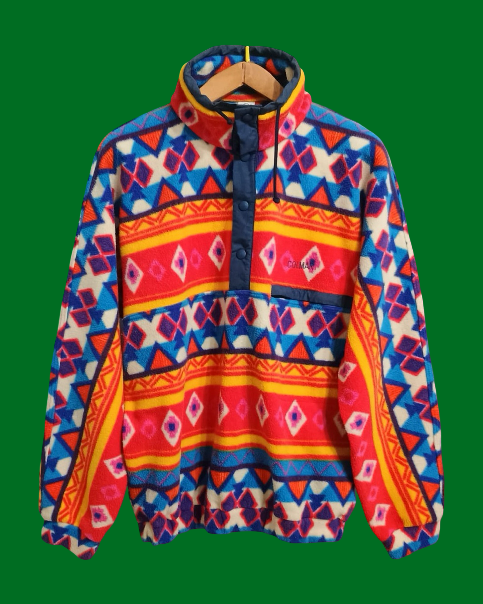 Vintage Multicolor Fantasy 90's Colmar Fleece Unisex Size M